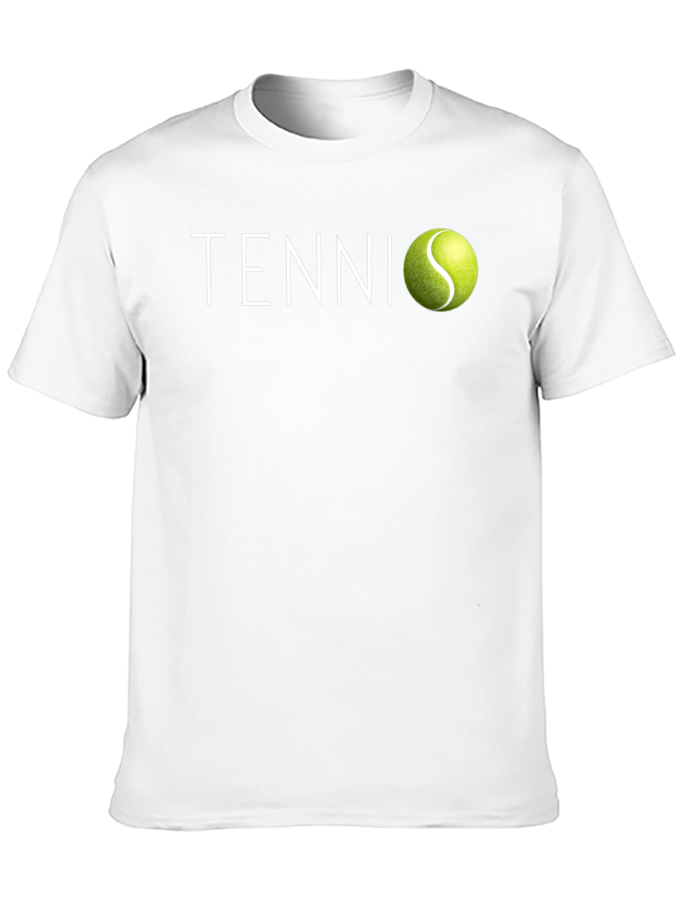 Tennis Ball Graphic T-Shirt - Modern Style