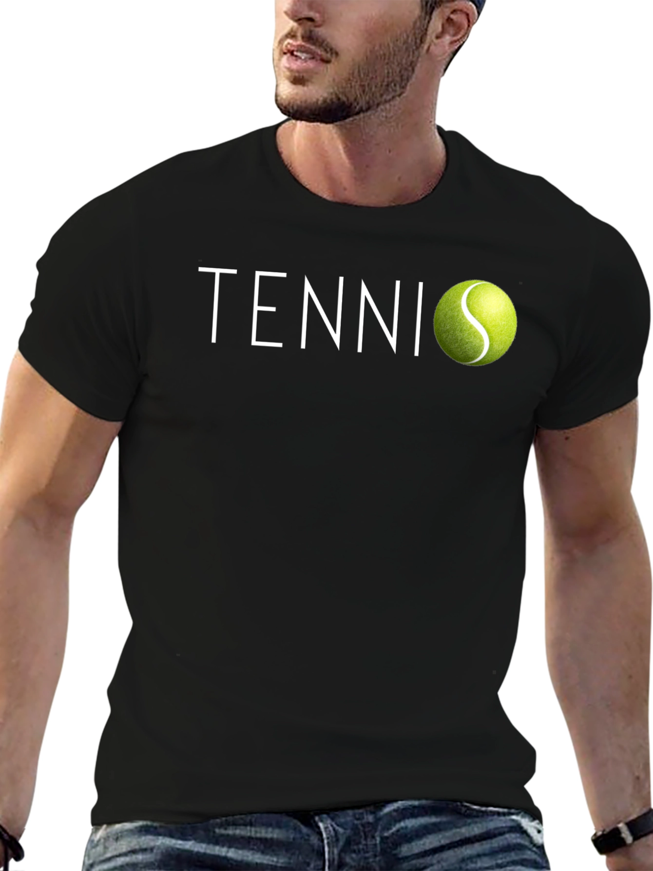 Tennis Ball Graphic T-Shirt - Modern Style