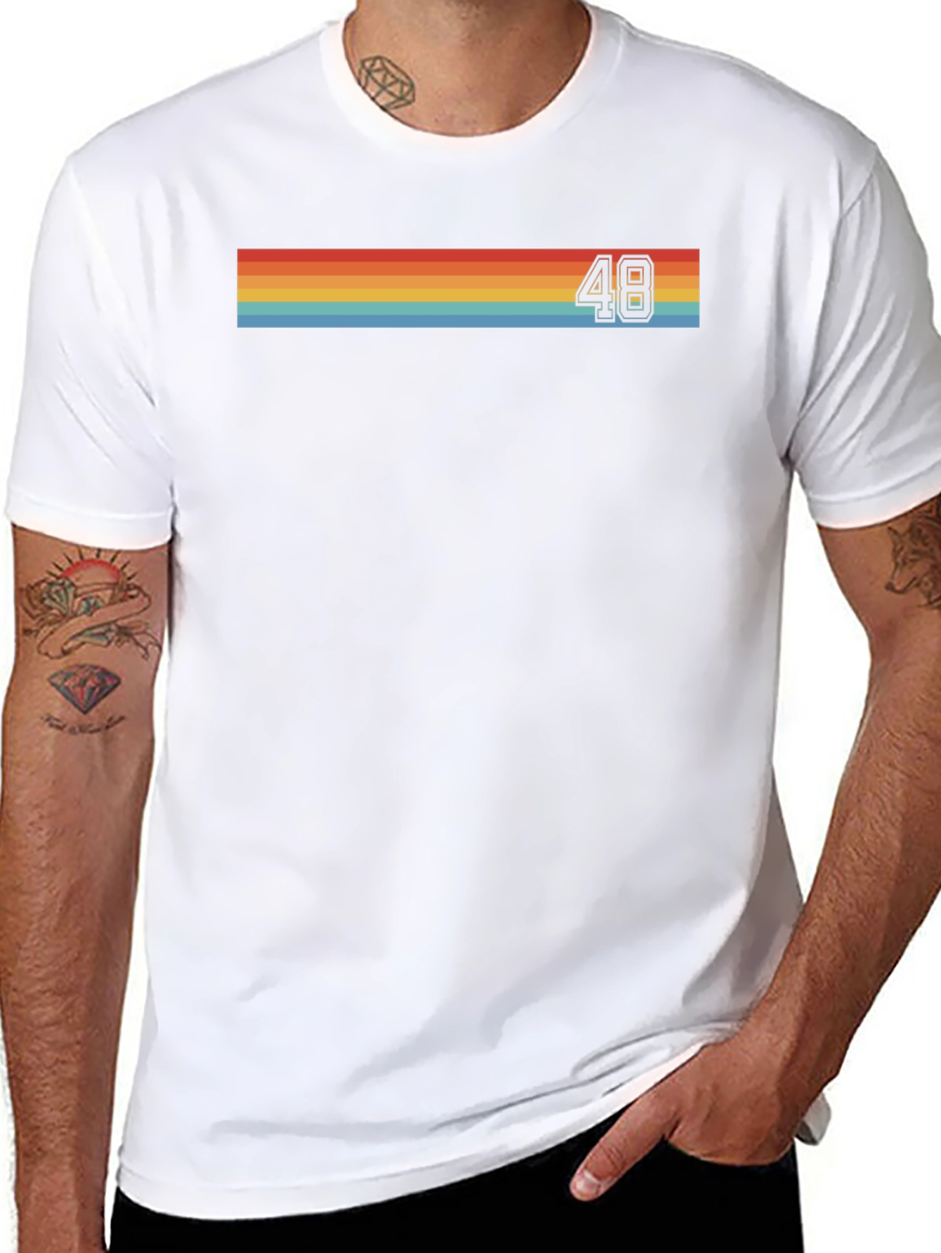 Retro 48 Stripe T-Shirt