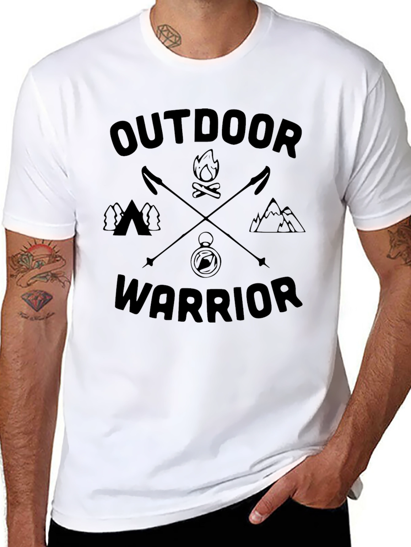Outdoor Warrior Graphic T-Shirt