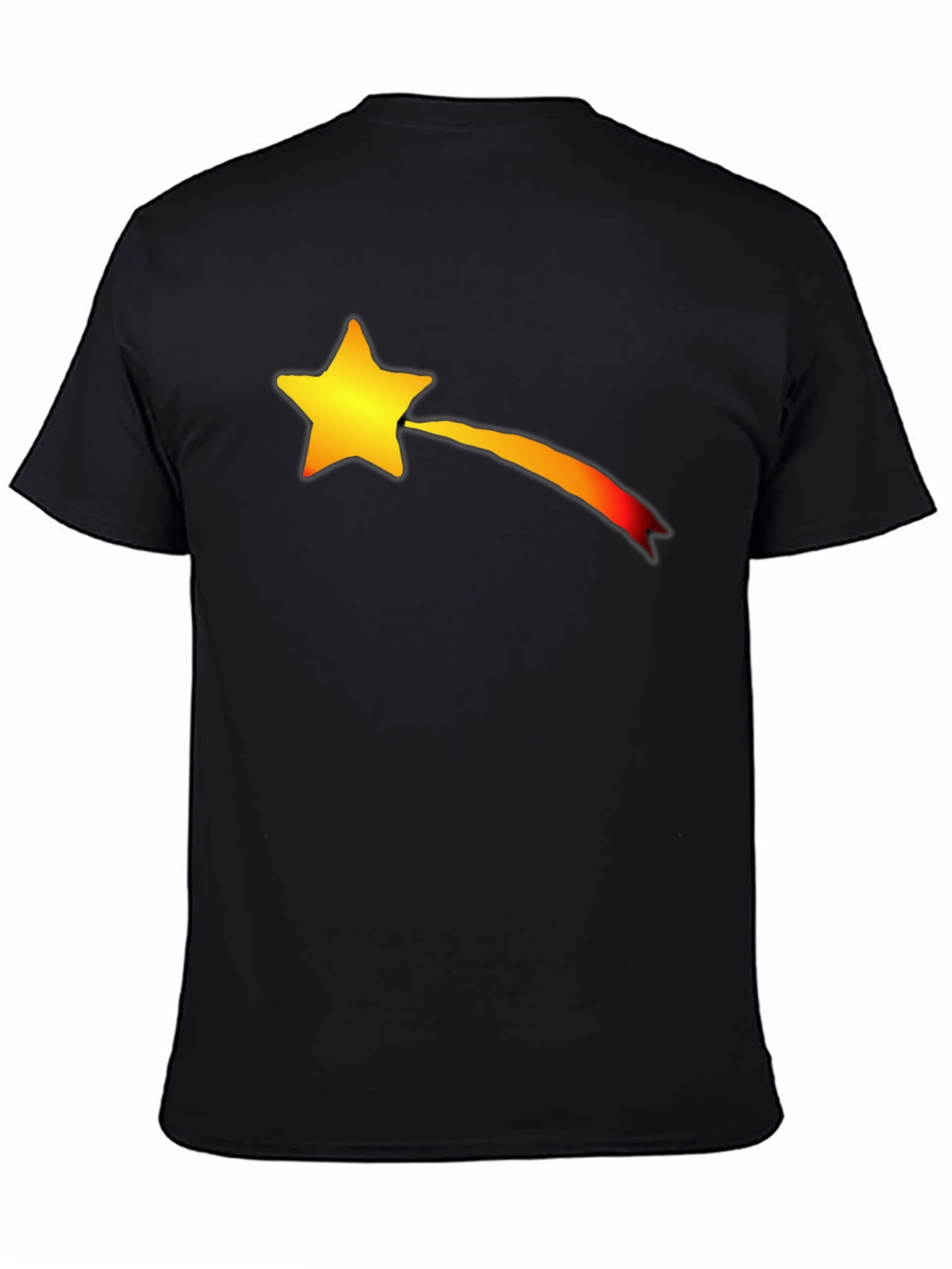 Star Trail Black T-Shirt