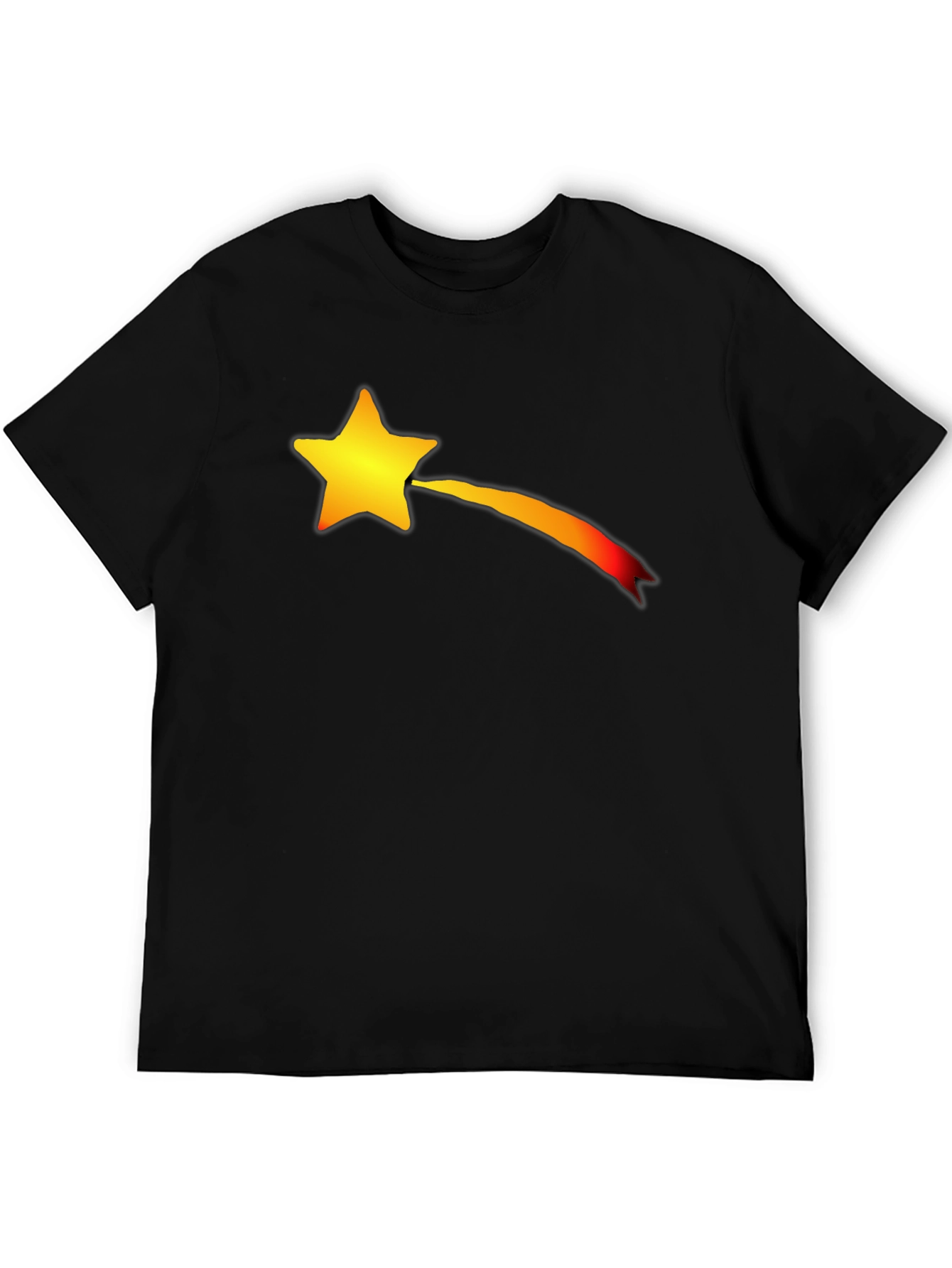 Star Trail Black T-Shirt