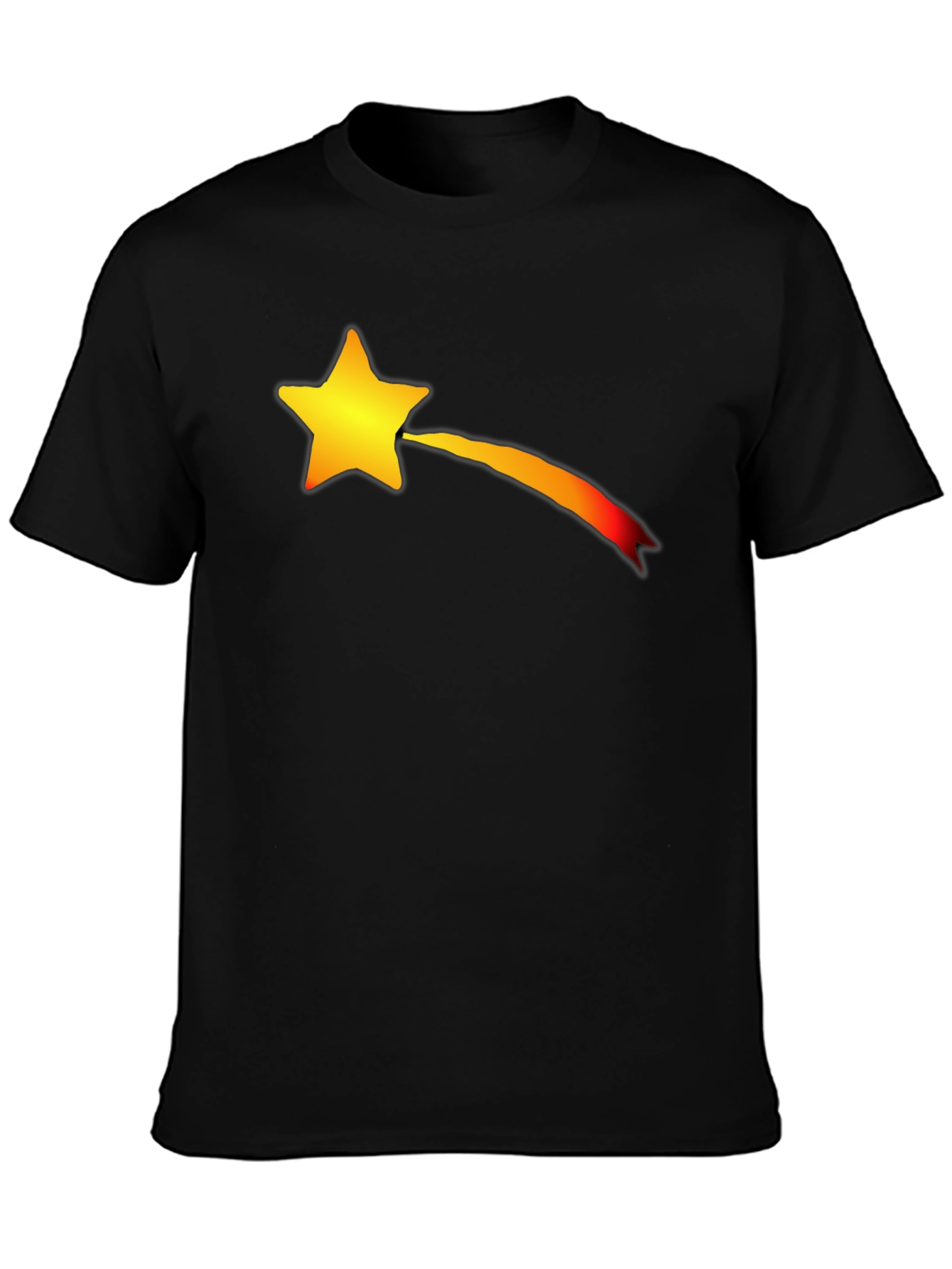 Star Trail Black T-Shirt