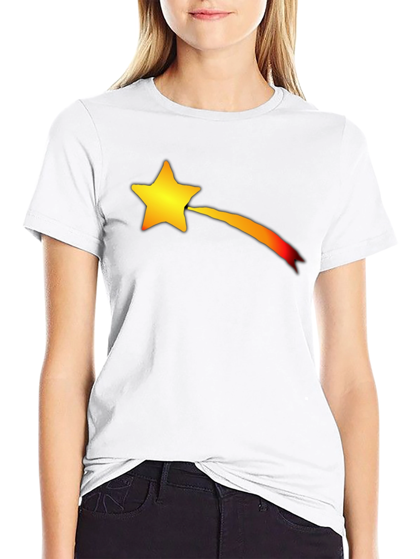 Star Trail Black T-Shirt
