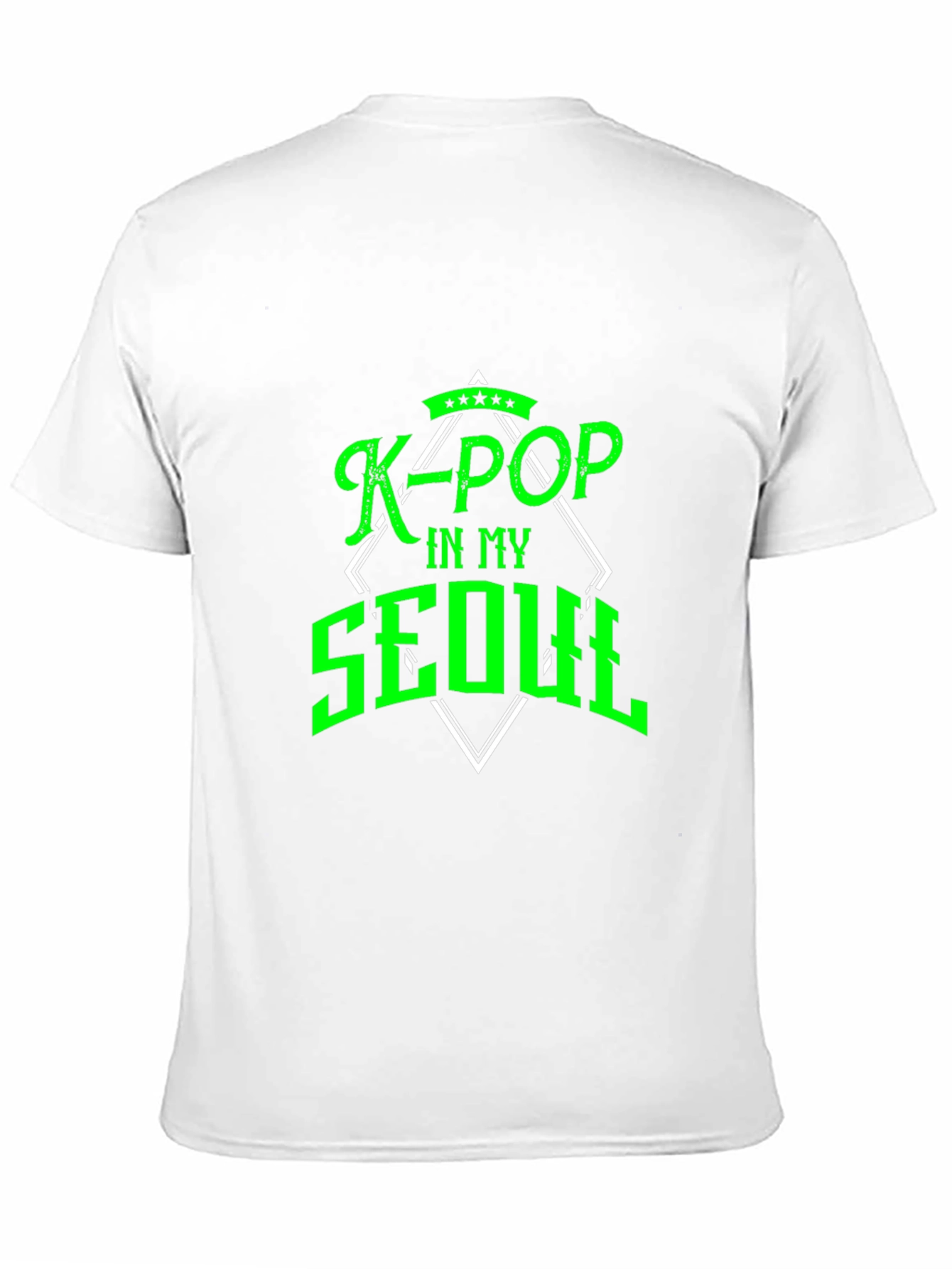 K-POP In My Seoul Black T-Shirt