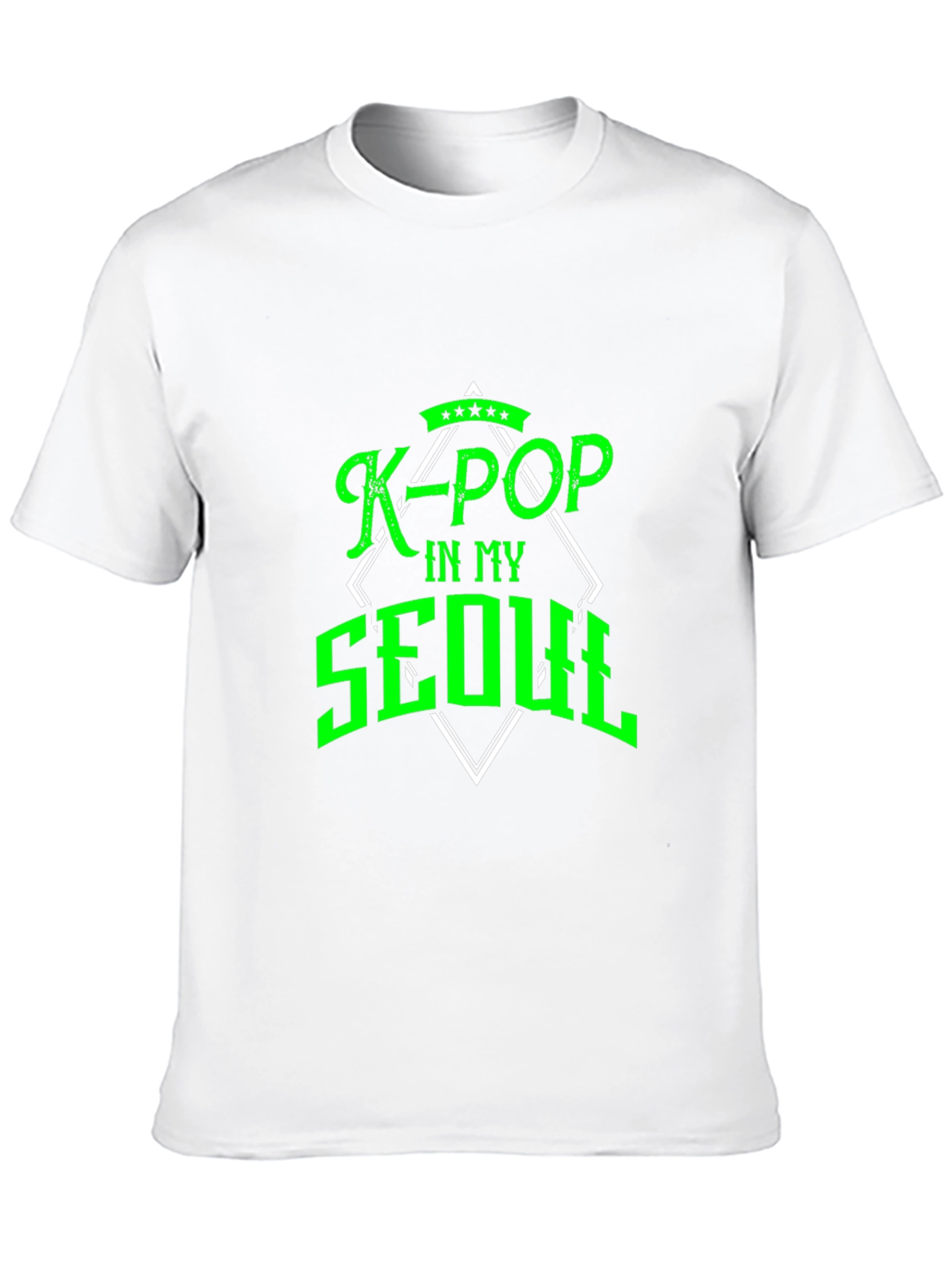 K-POP In My Seoul Black T-Shirt