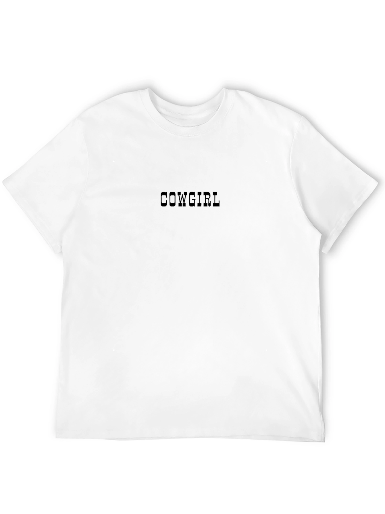 Cowgirl Black Graphic Tee