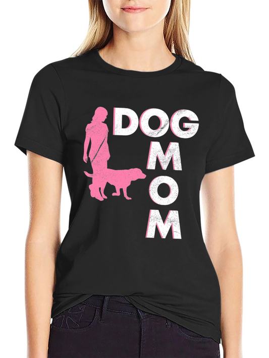 Dog Mom Graphic T-Shirt