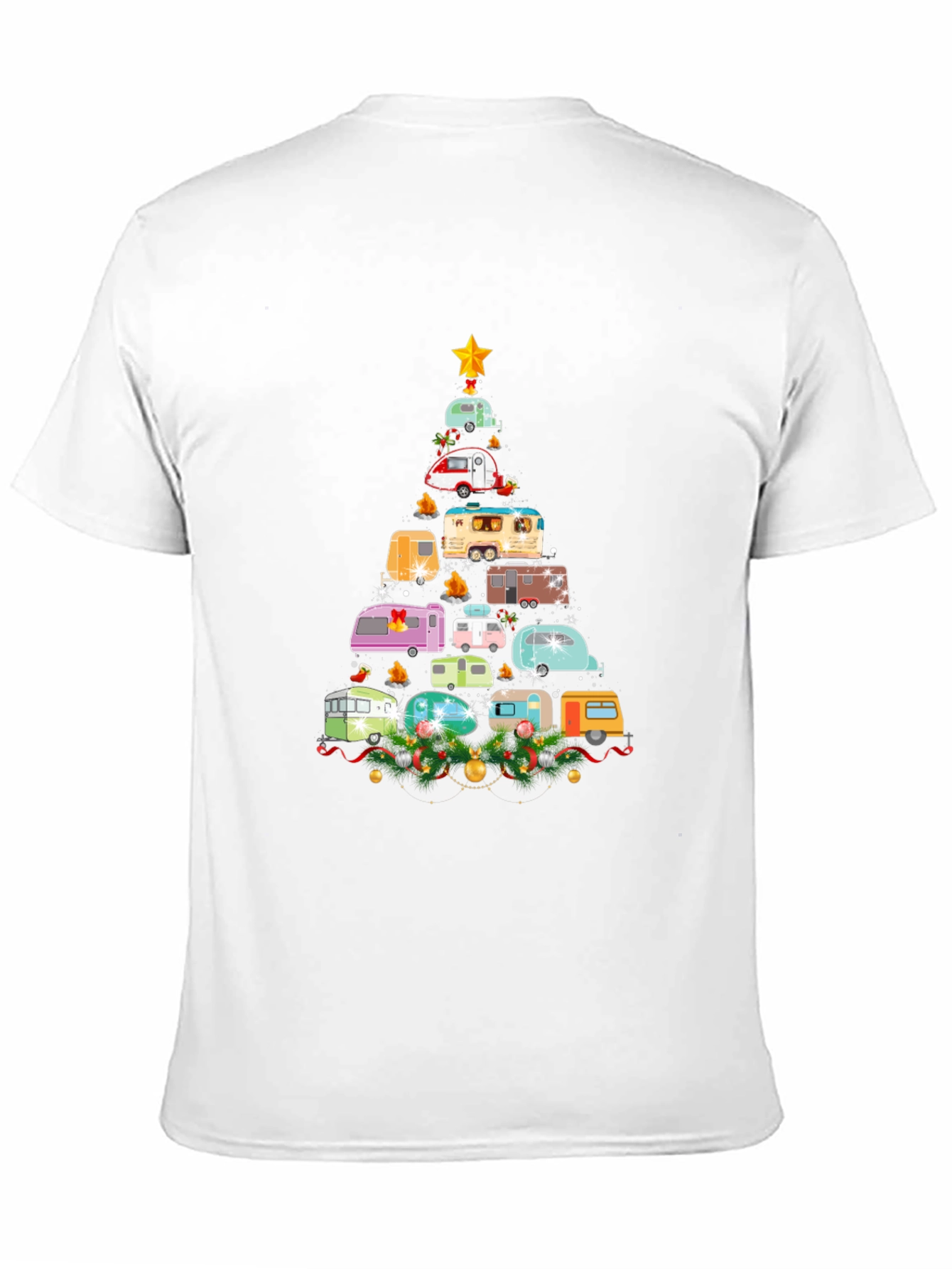 Christmas Camper Tree T-Shirt