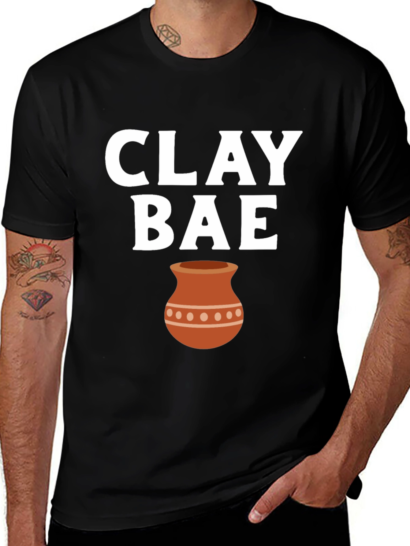 Clay Bae Graphic Tee - Pottery Lover T-Shirt