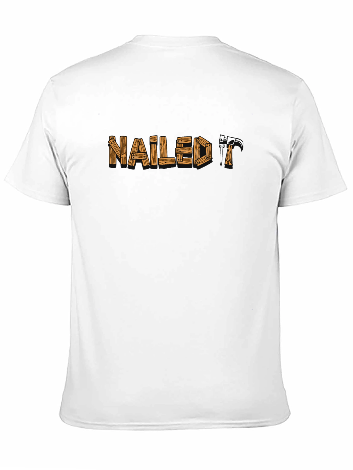 Nailed It Graphic T-Shirt - Crew Neck Casual