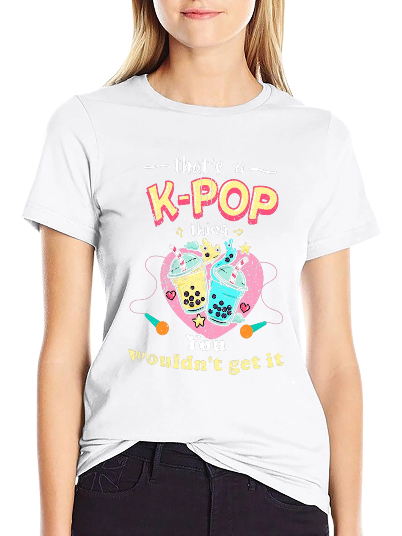 K-POP Thing Bubble Tea Graphic Tee