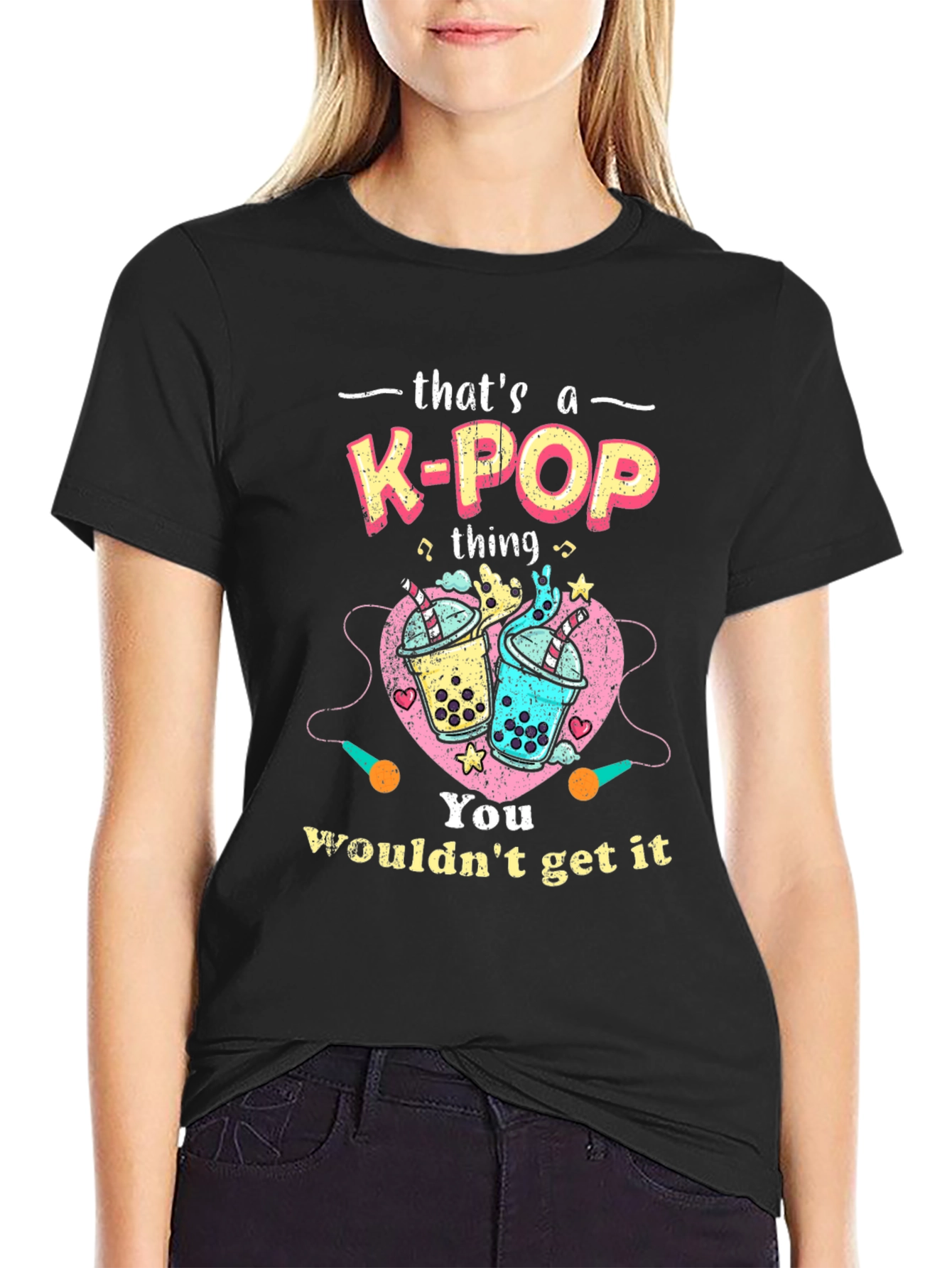 K-POP Thing Bubble Tea Graphic Tee