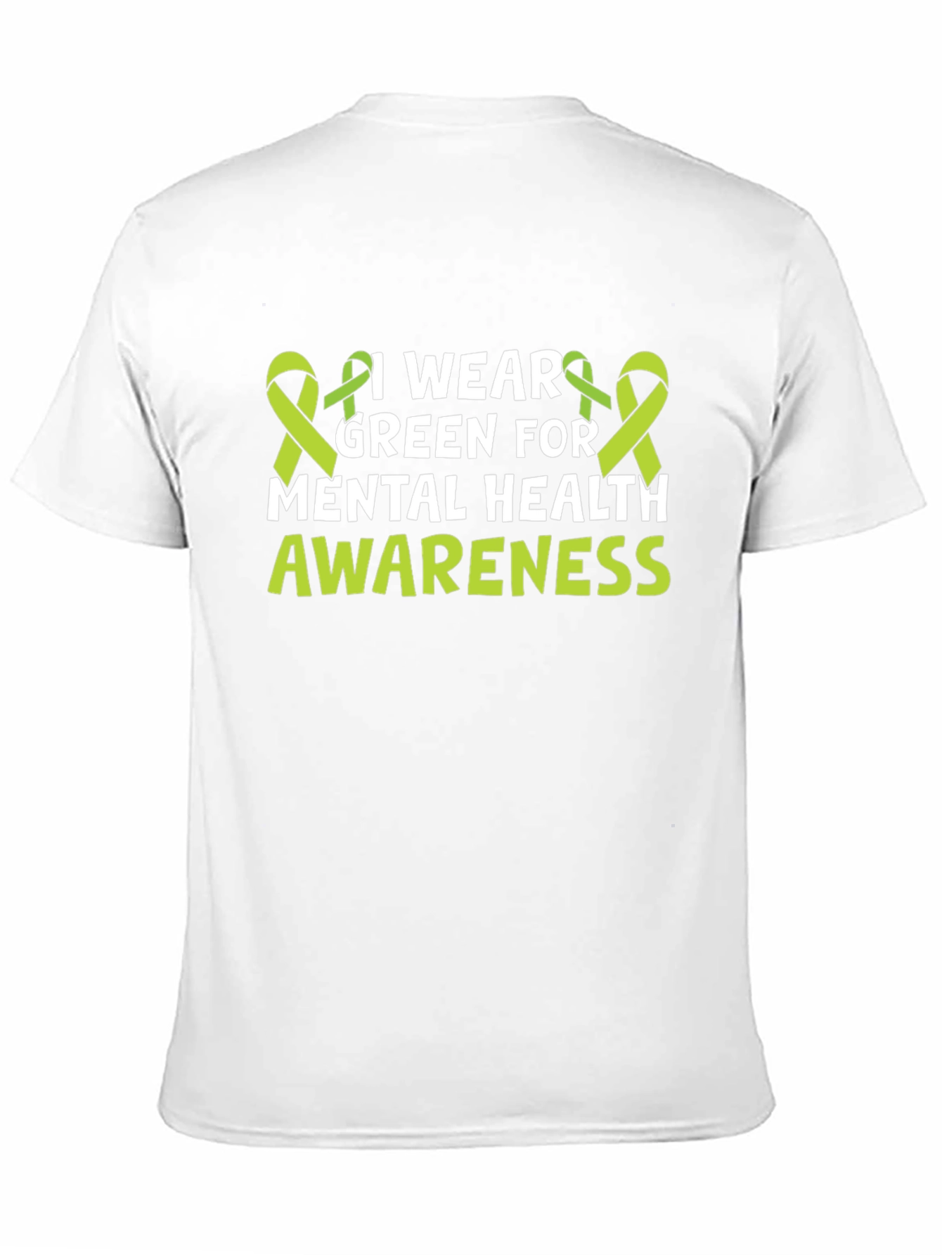 Green Mental Health Awareness T-Shirt