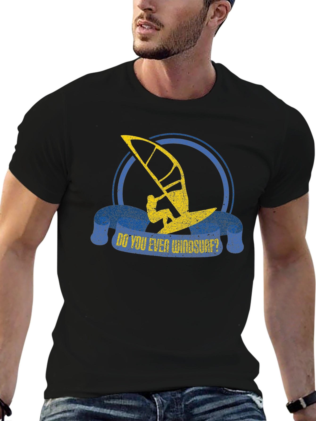 Windsurfing Graphic Tee - Do You Ever Windsurf?