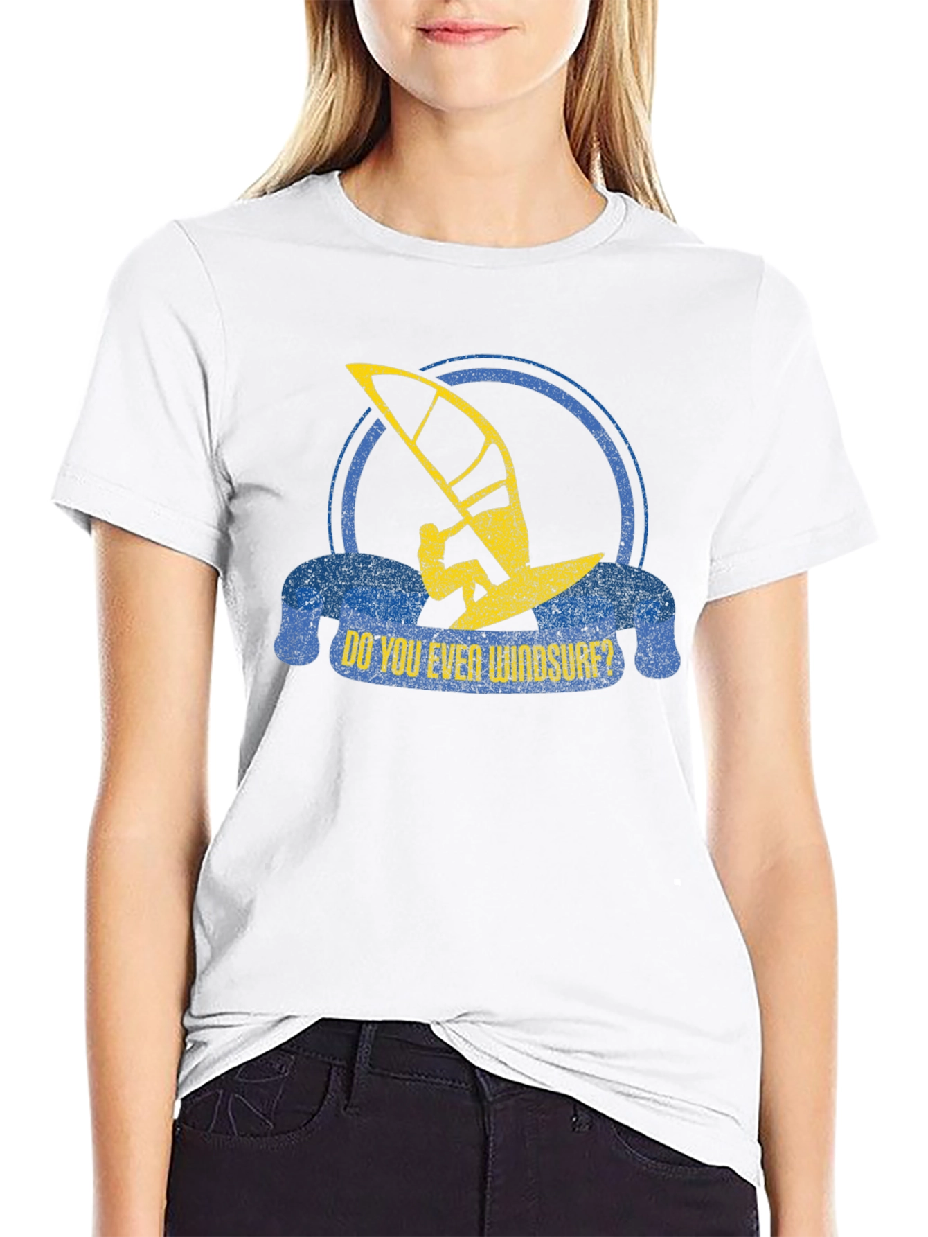Windsurfing Graphic Tee - Do You Ever Windsurf?