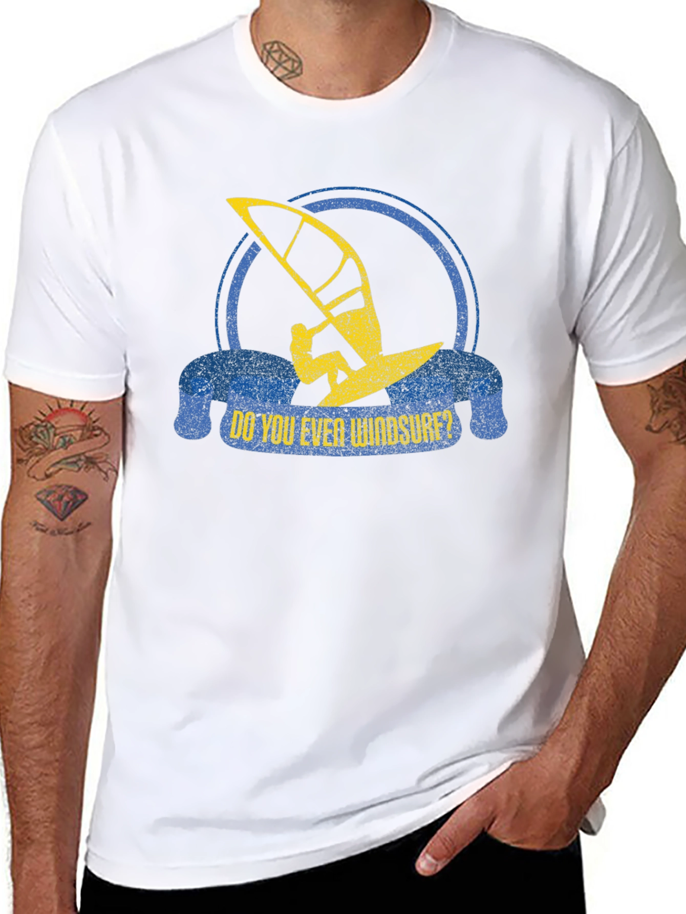 Windsurfing Graphic Tee - Do You Ever Windsurf?