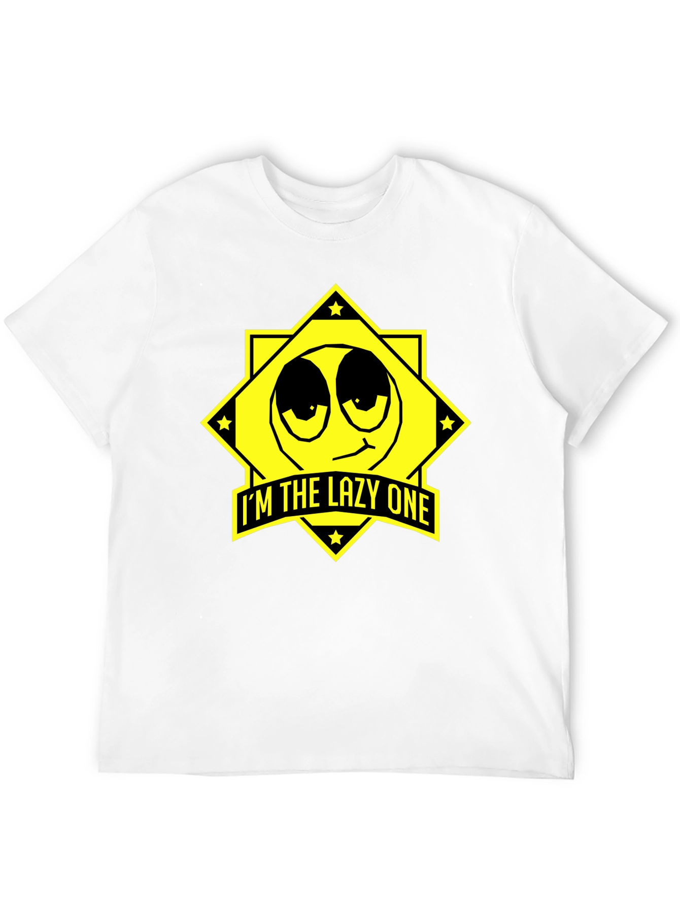 Im the Lazy One Black T-Shirt