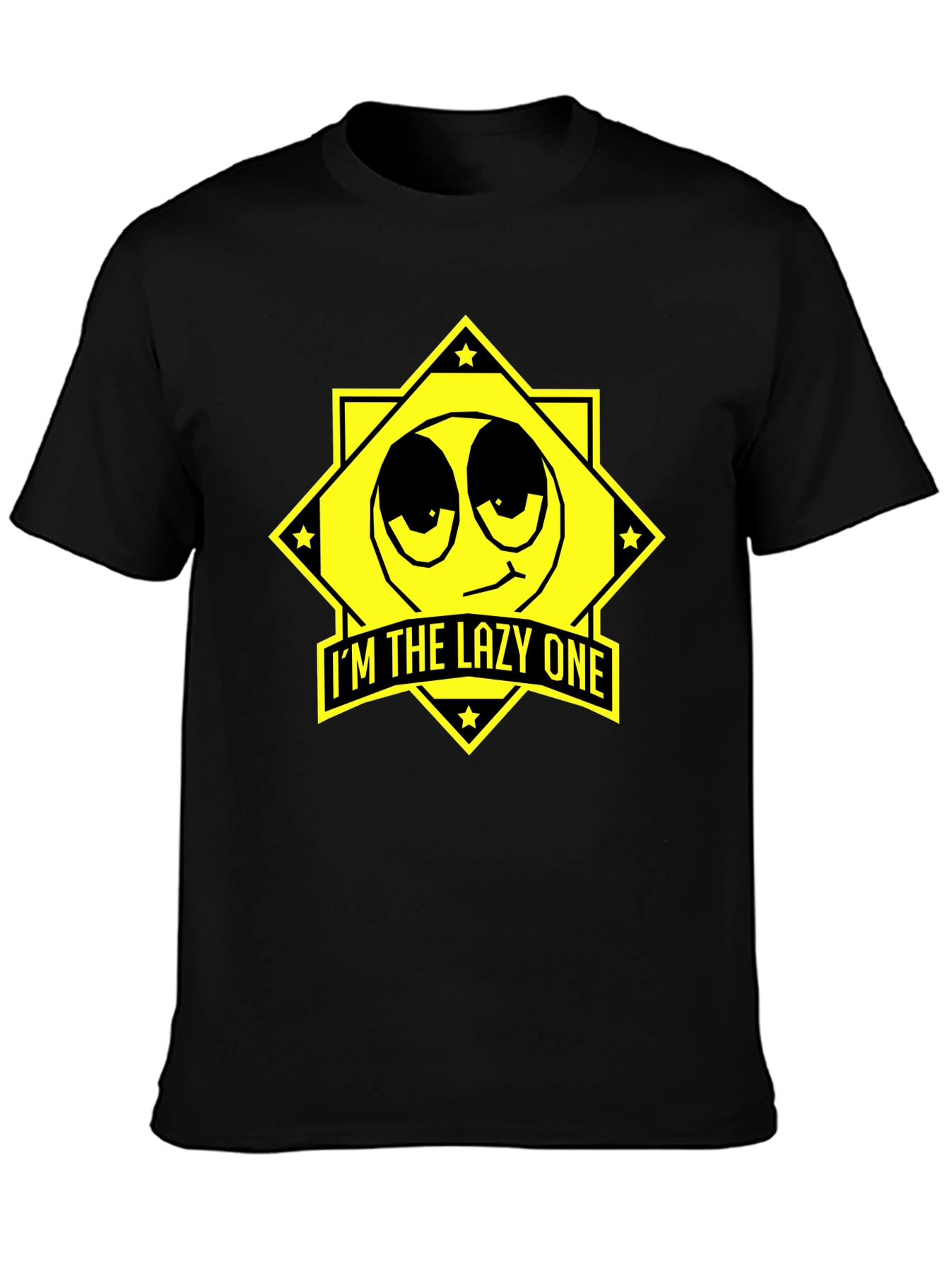 Im the Lazy One Black T-Shirt
