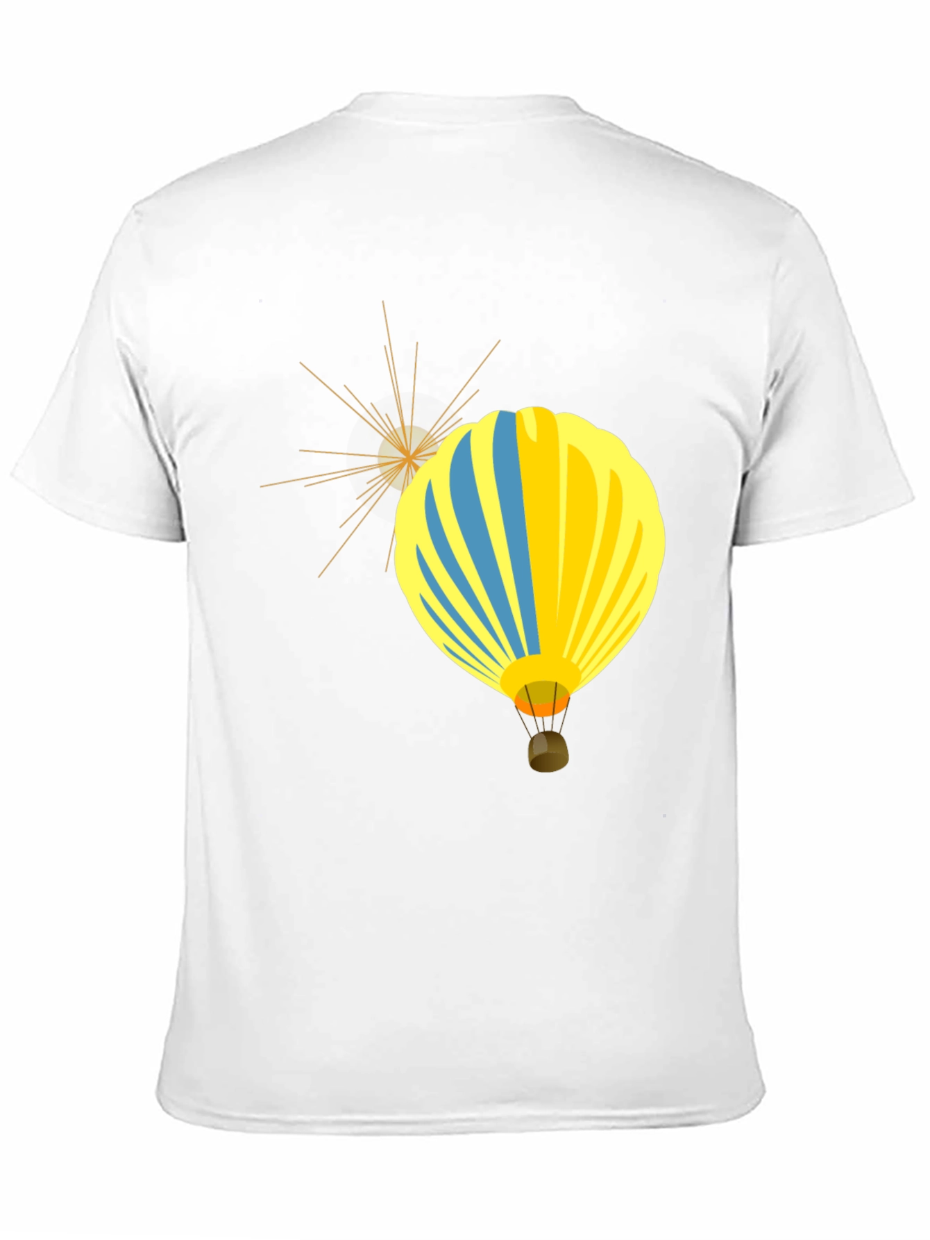 Balloon Graphic Black Tee | Stylish Casual Wear