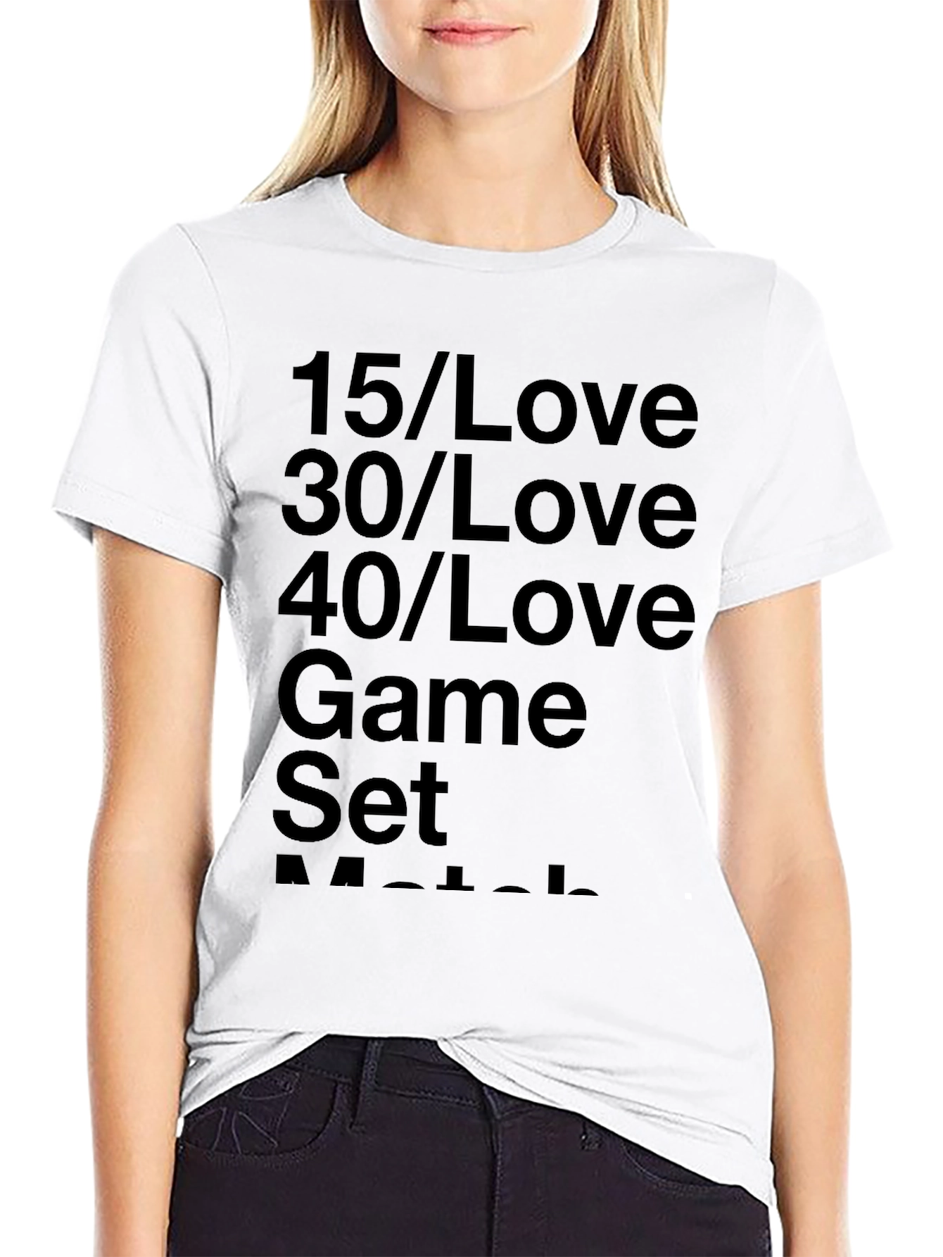 Tennis Lover T-Shirt: Game Set Match!