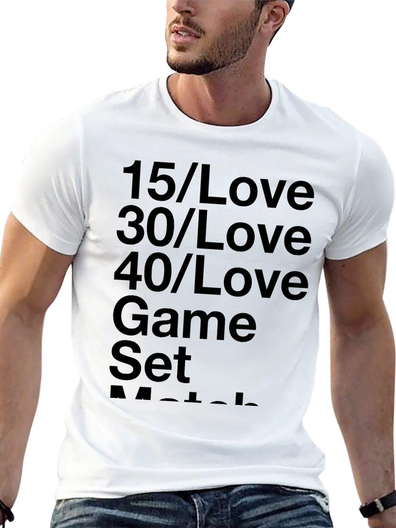 Tennis Lover T-Shirt: Game Set Match!
