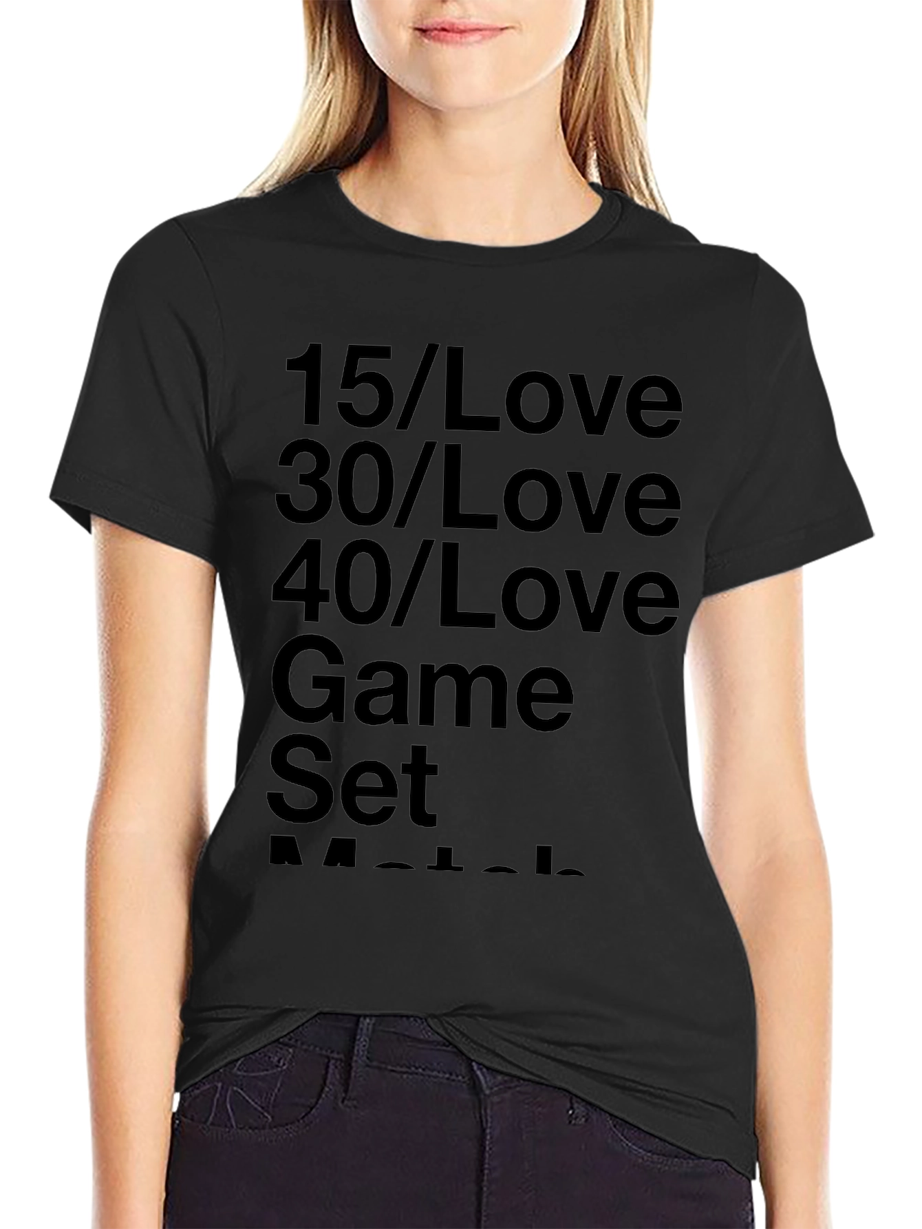 Tennis Lover T-Shirt: Game Set Match!