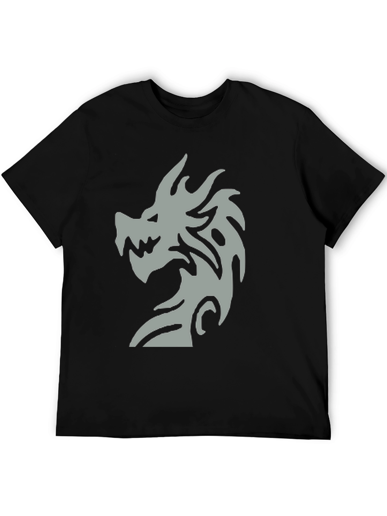 Dragon Graphic Tee - Bold Black T-Shirt