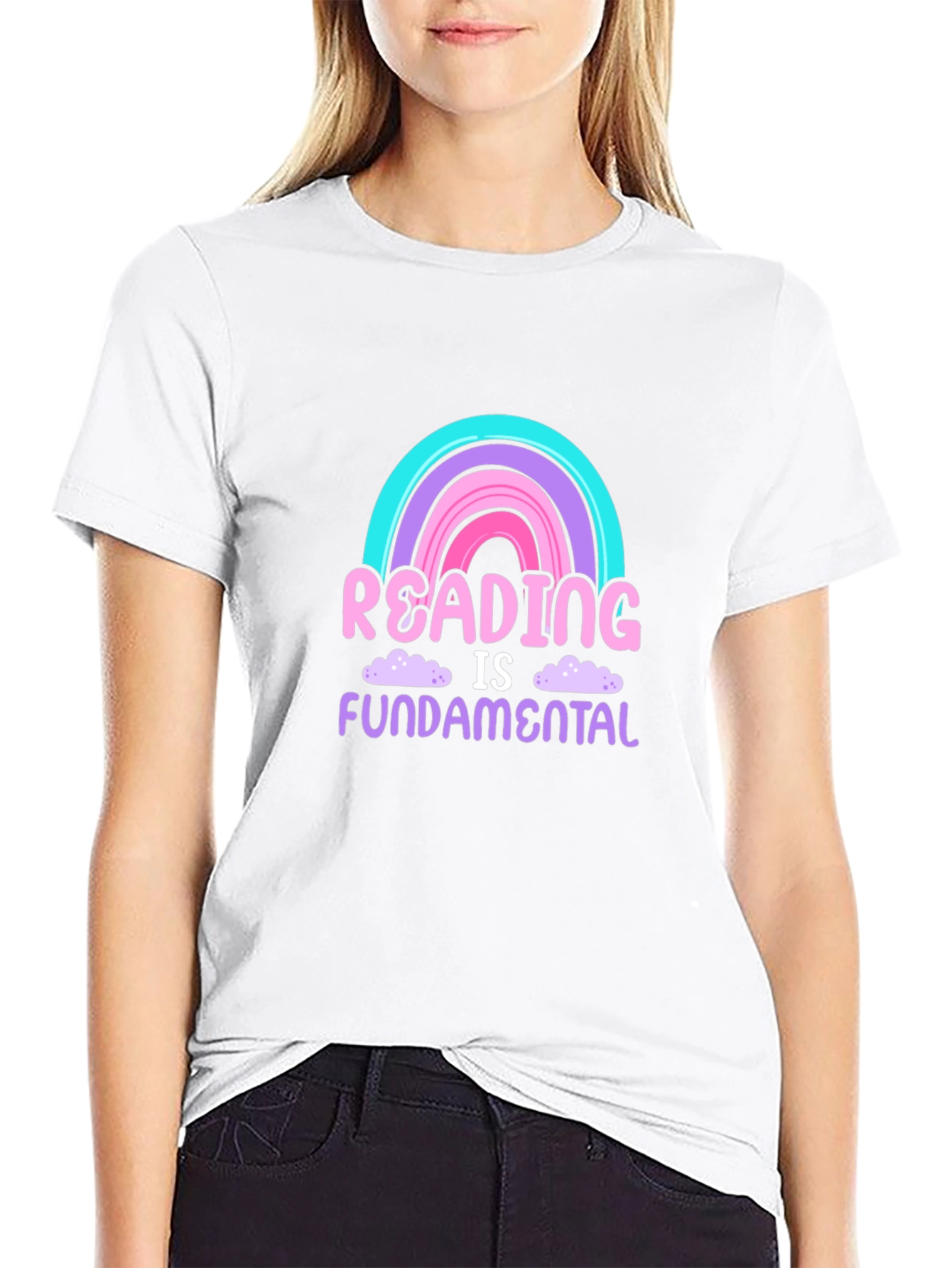 Reading is Fundamental Black T-Shirt