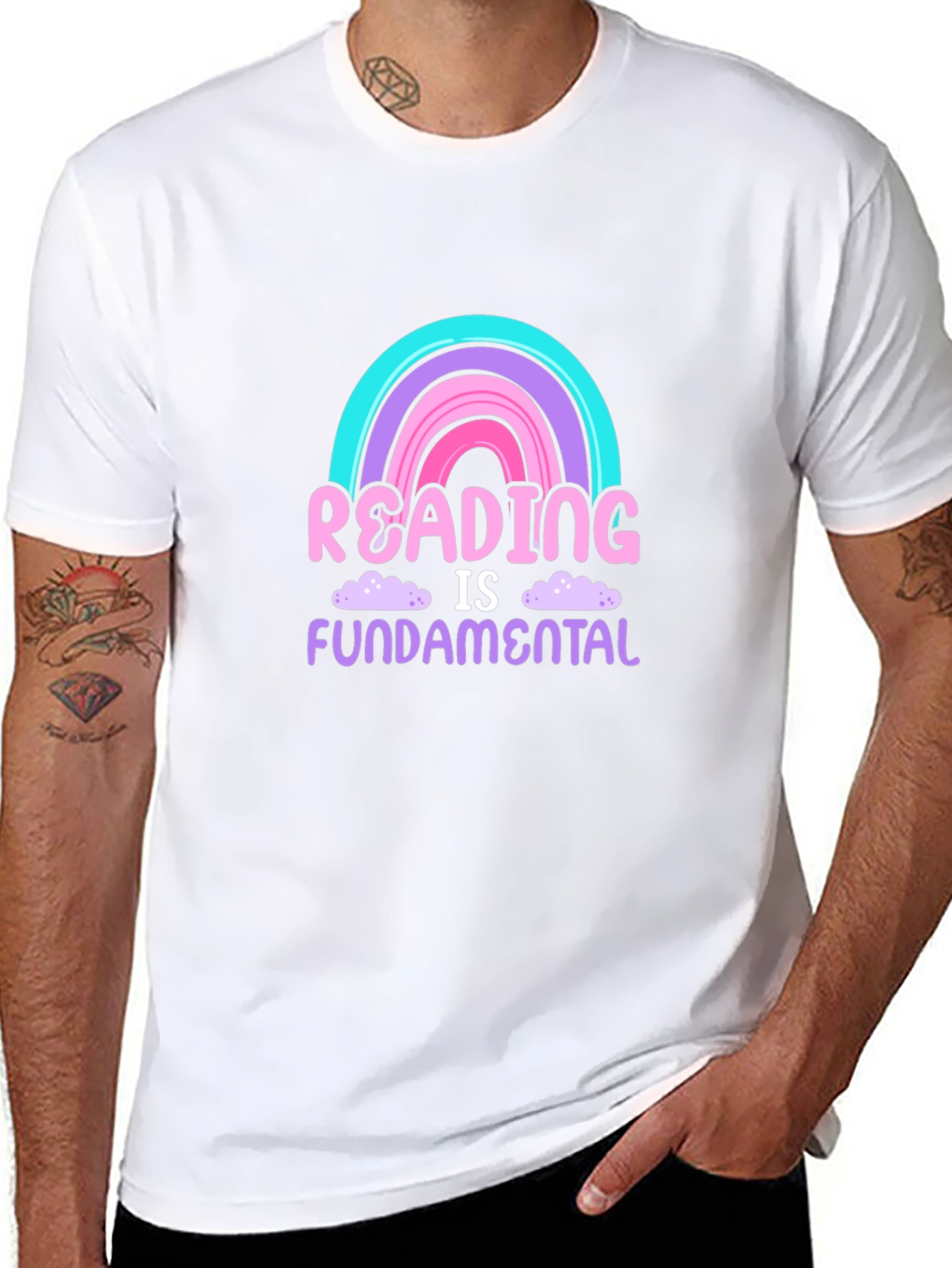 Reading is Fundamental Black T-Shirt