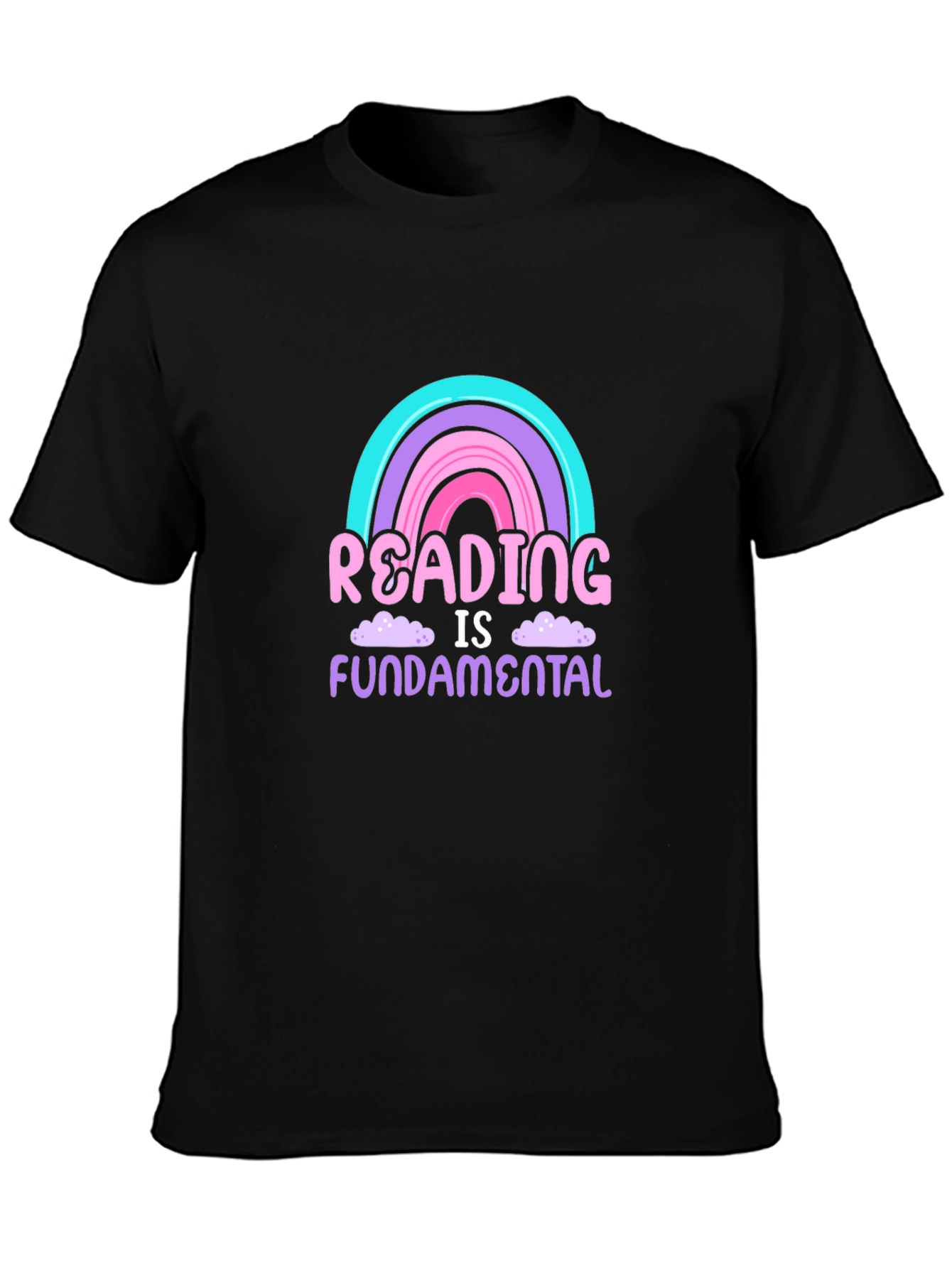 Reading is Fundamental Black T-Shirt