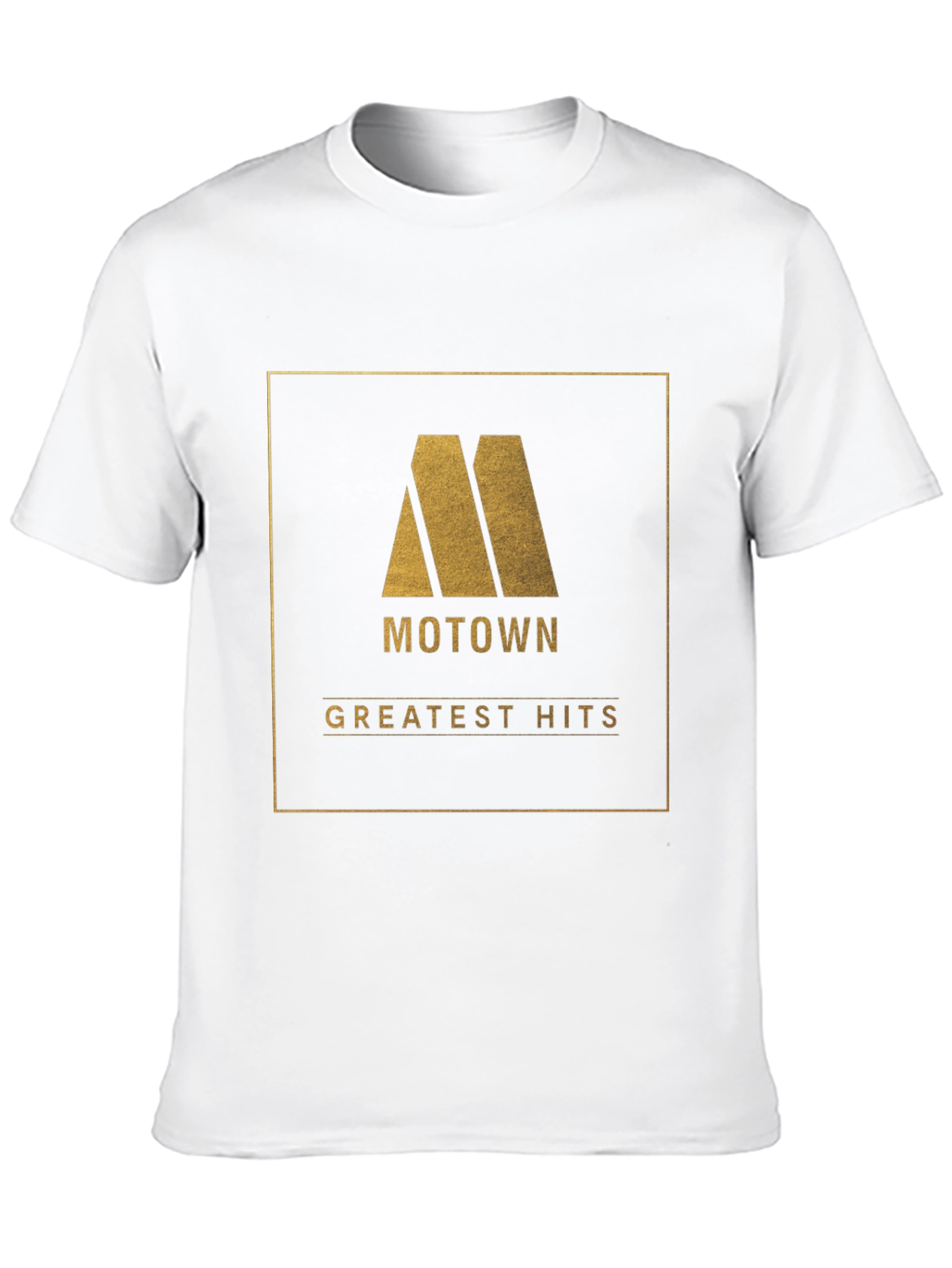 Motown Greatest Hits Black Graphic T-Shirt