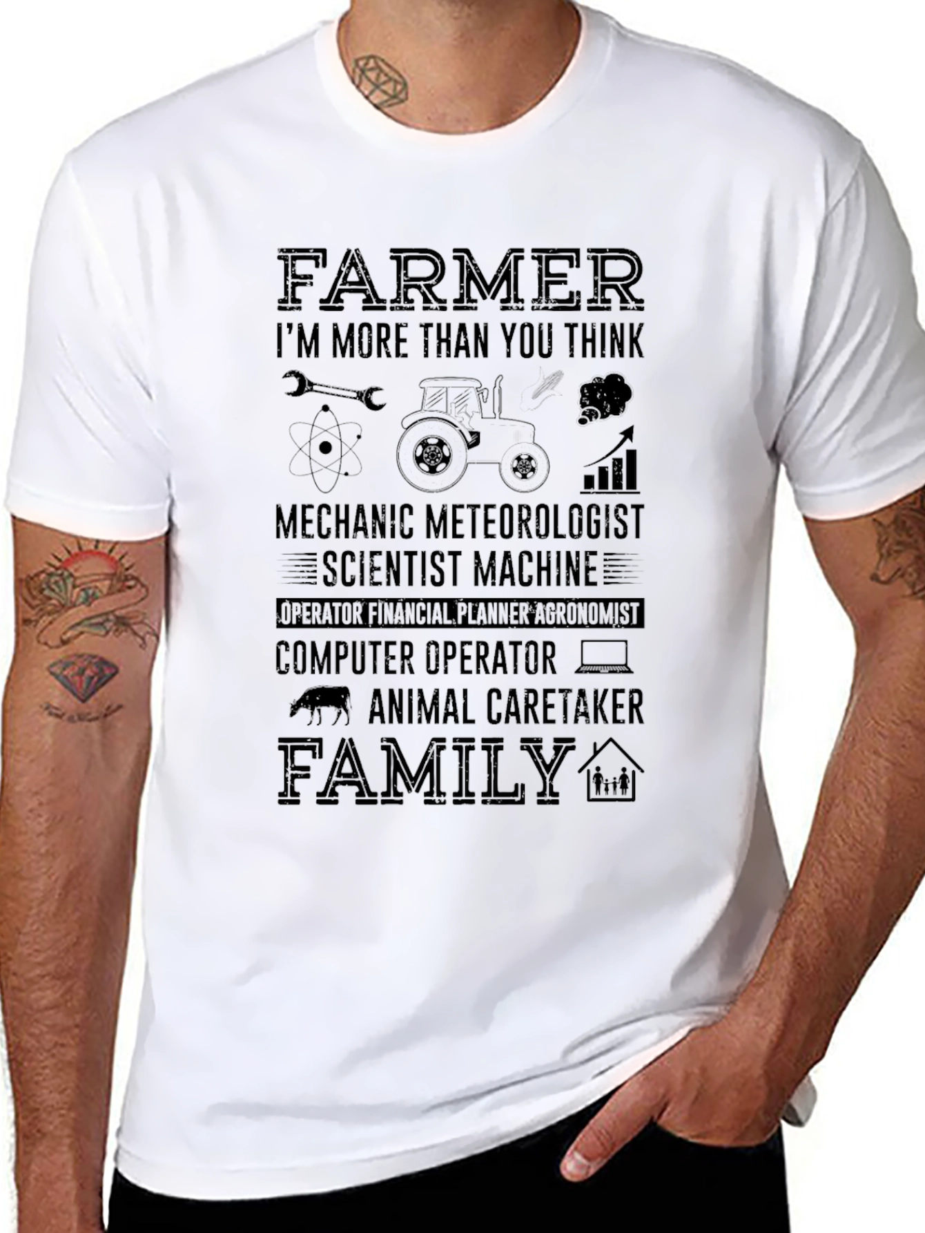 Farmer More Than You Think T-Shirt