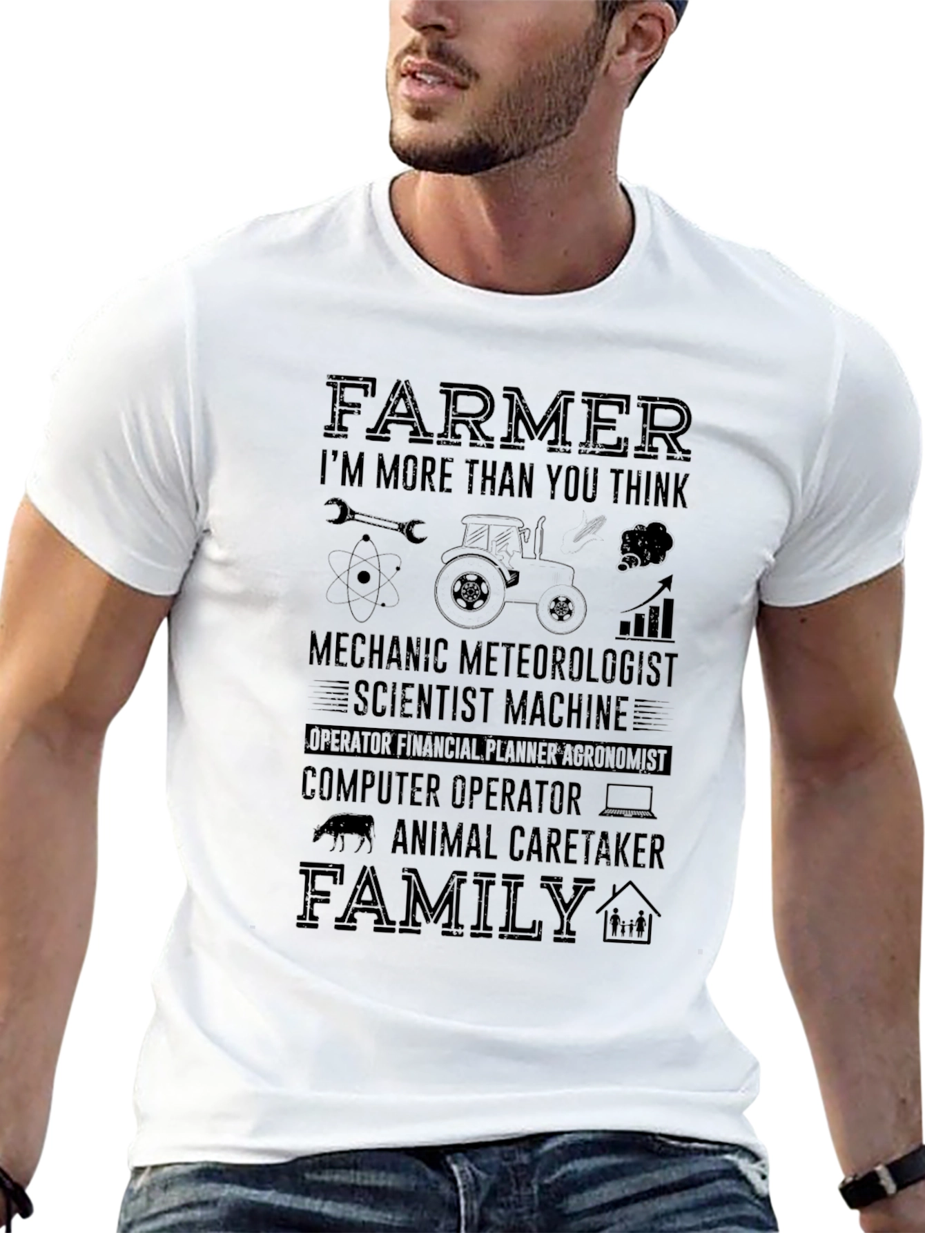 Farmer More Than You Think T-Shirt