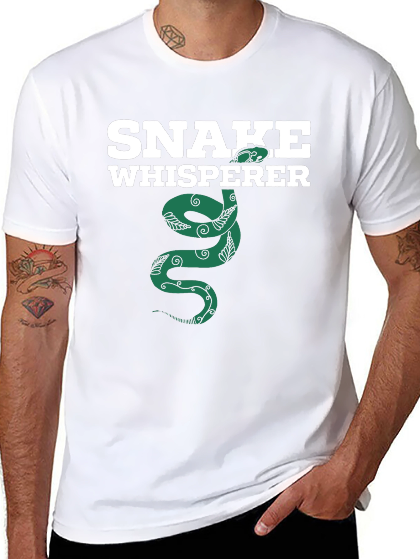 Snake Whisperer Graphic T-Shirt