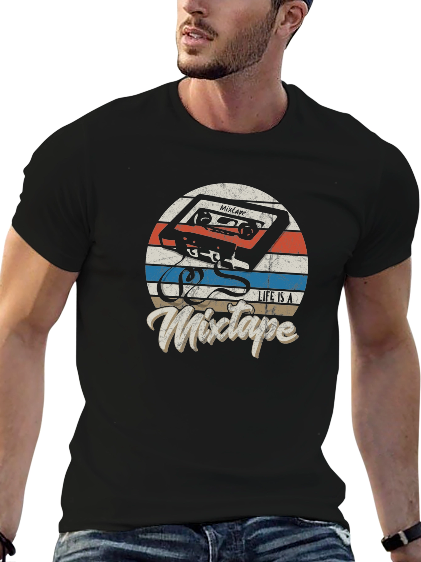 Life is a Mixtape Graphic T-Shirt