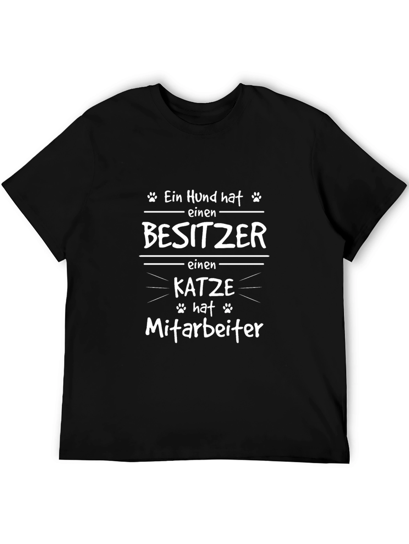 Dog Owner Cat Employee T-Shirt - Unisex