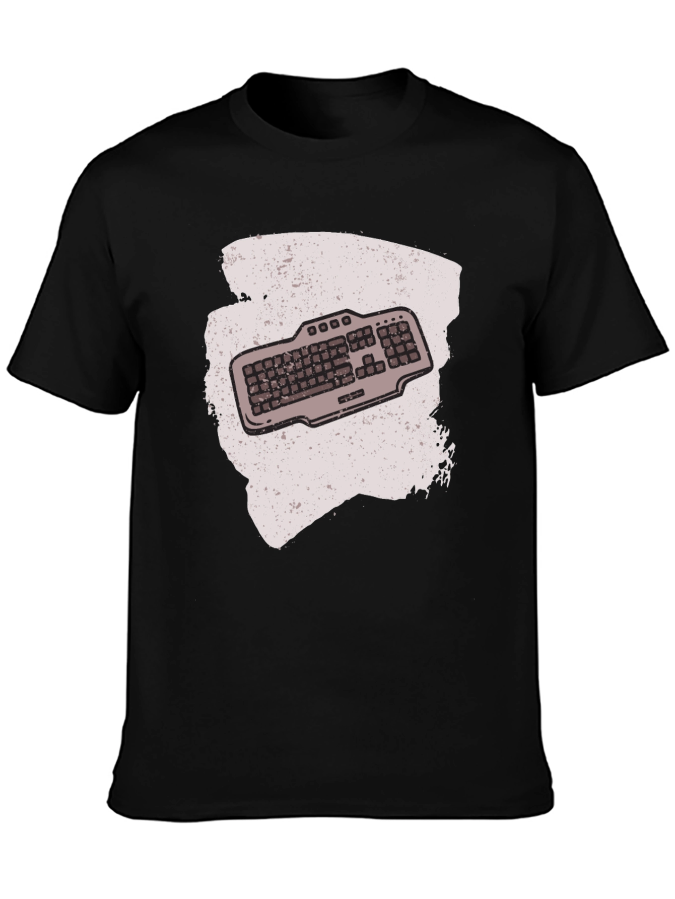 Keyboard Graphic T-Shirt - Gamer Style