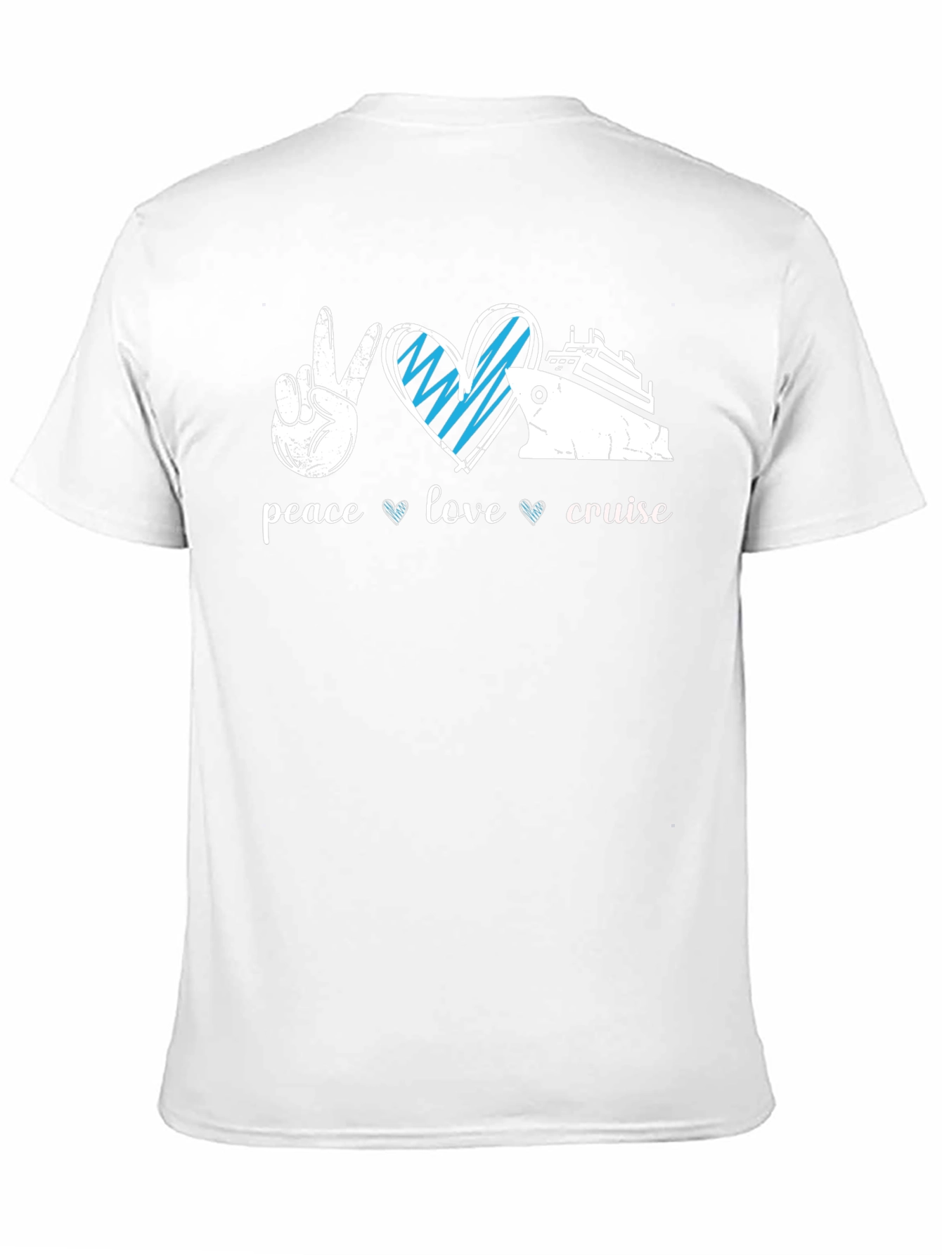 Peace Love Cruise Graphic T-Shirt