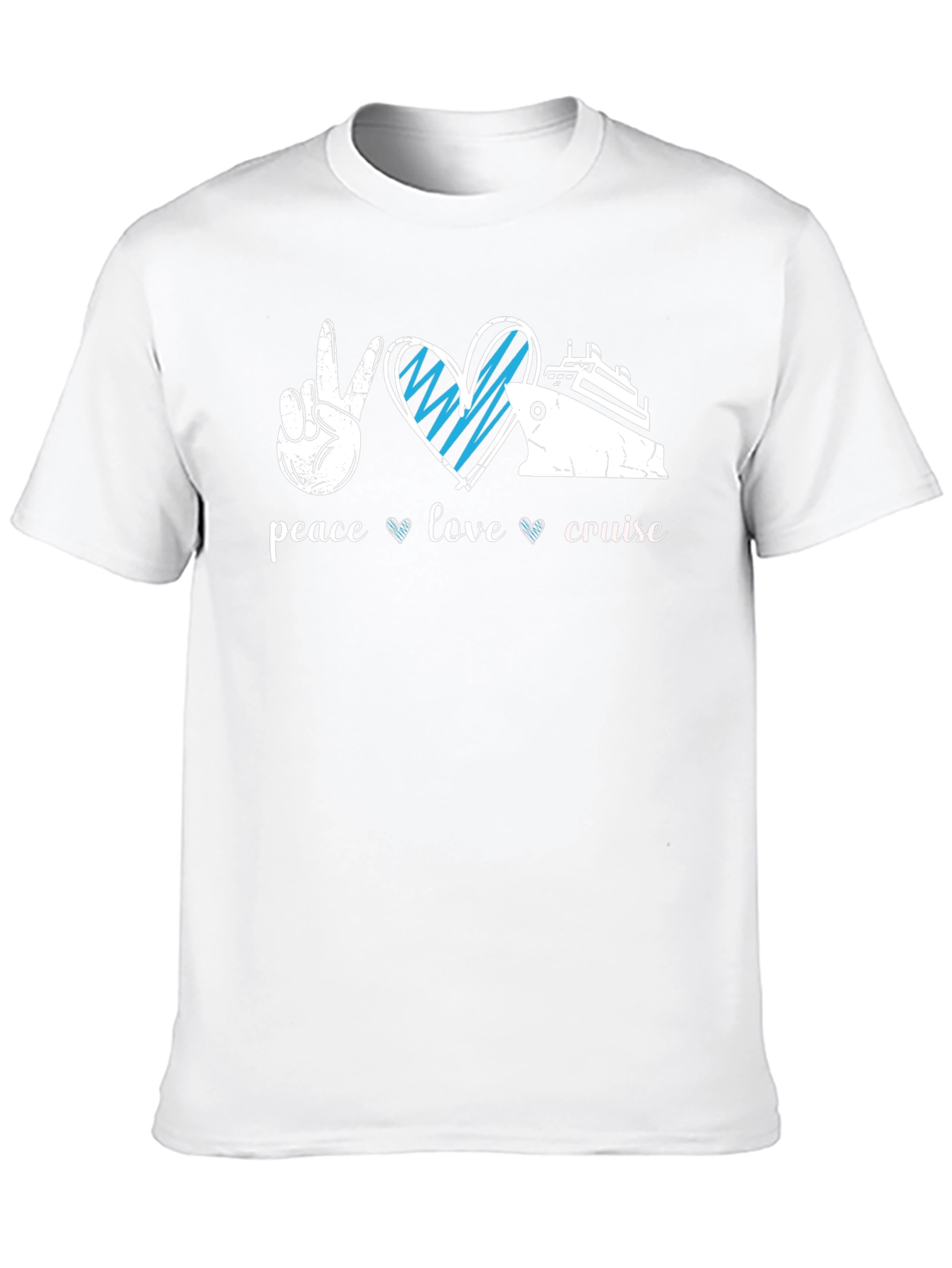 Peace Love Cruise Graphic T-Shirt