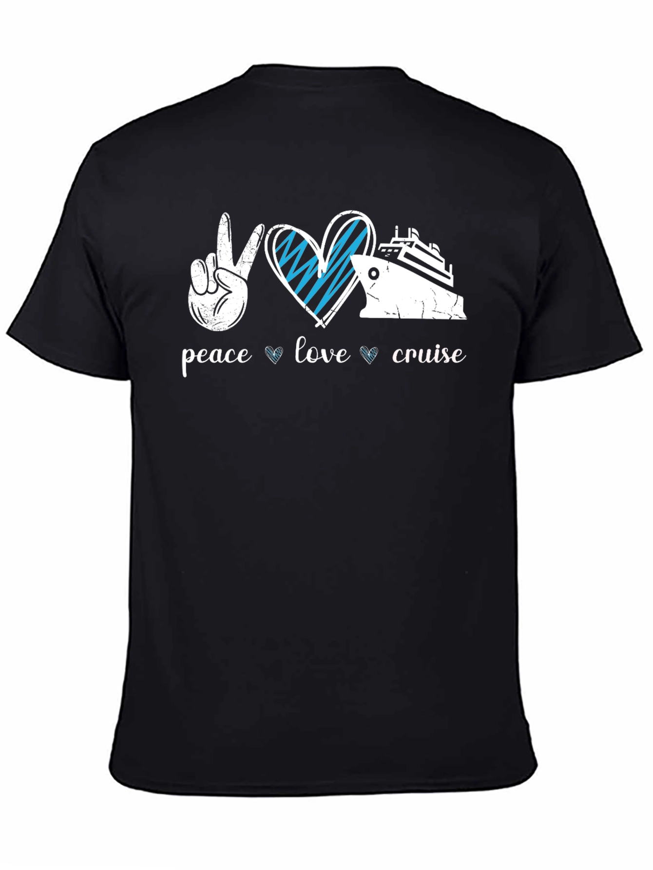 Peace Love Cruise Graphic T-Shirt