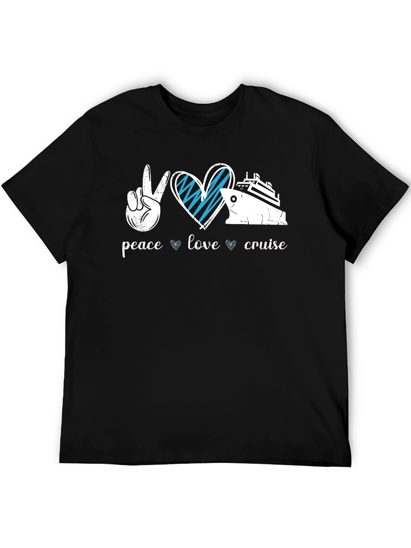 Peace Love Cruise Graphic T-Shirt