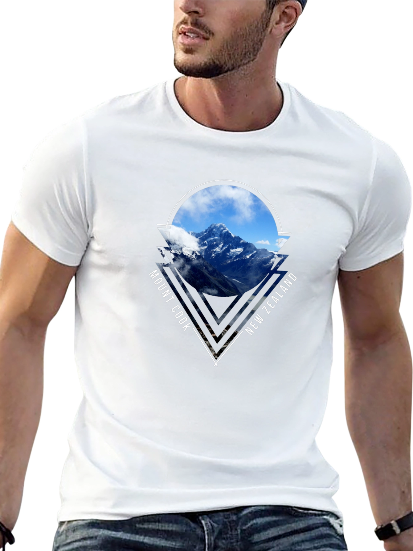 Mount Cook Graphic T-Shirt - New Zealand Tee