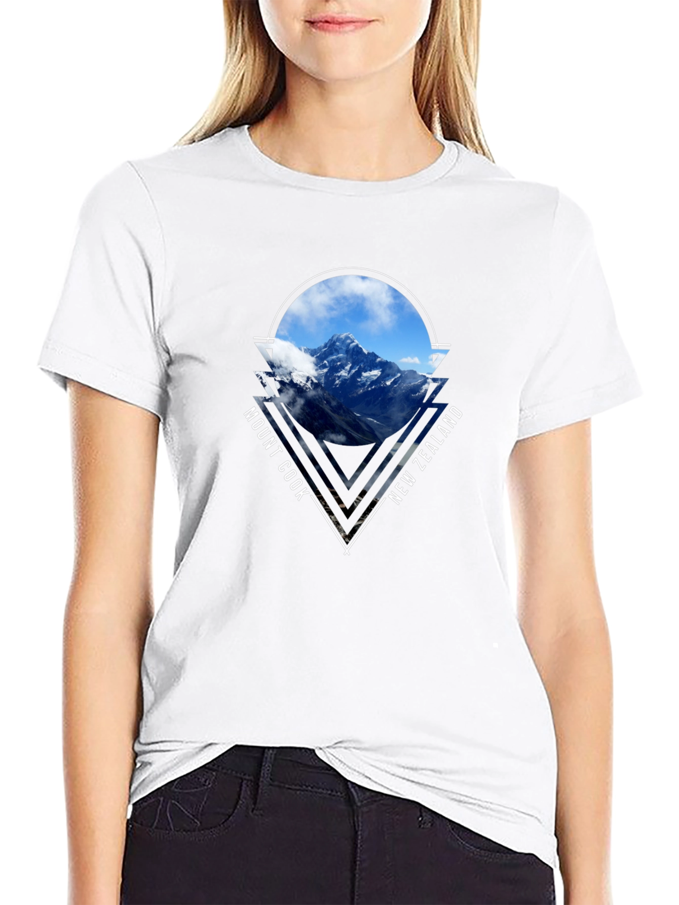 Mount Cook Graphic T-Shirt - New Zealand Tee