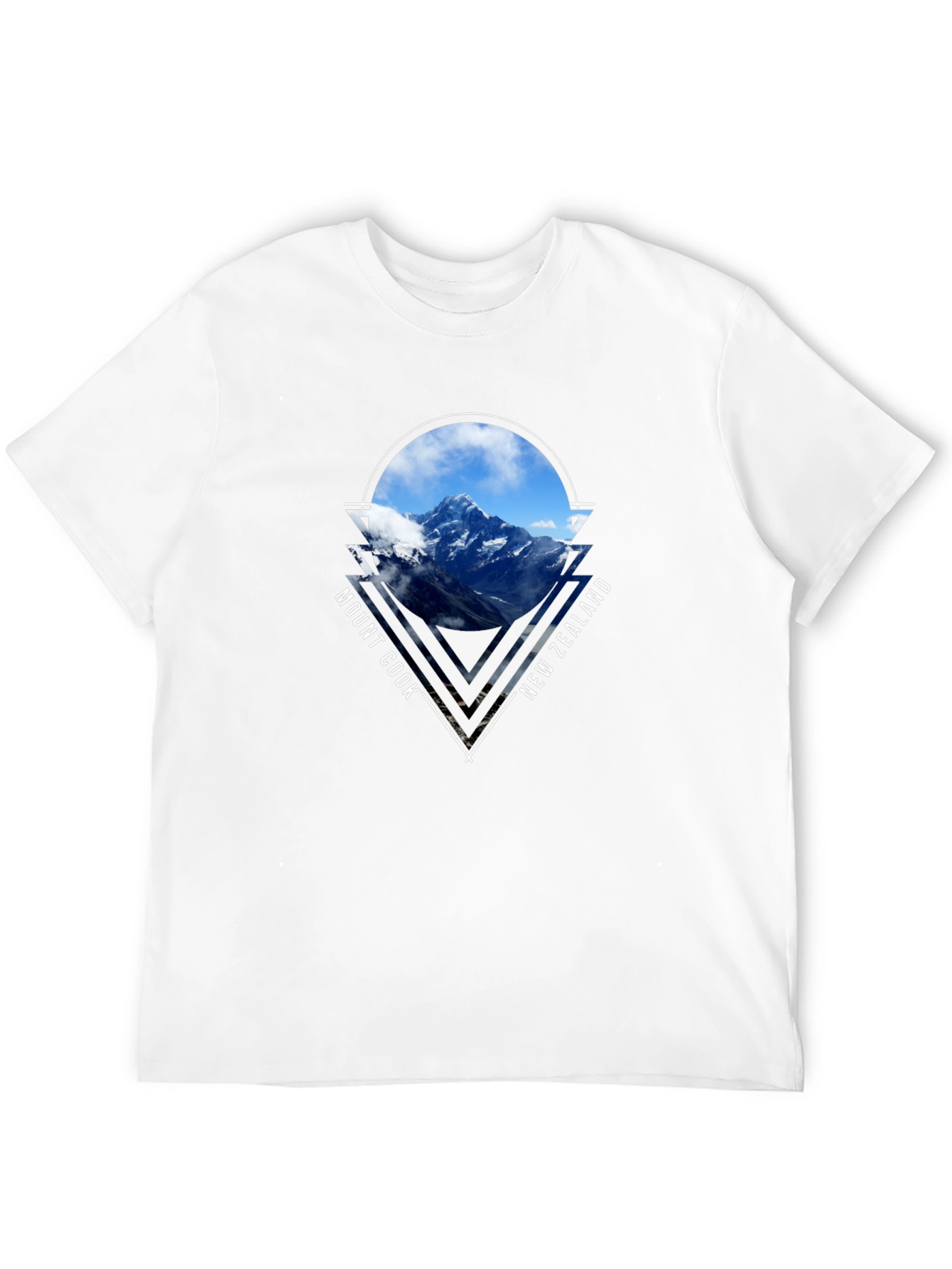 Mount Cook Graphic T-Shirt - New Zealand Tee