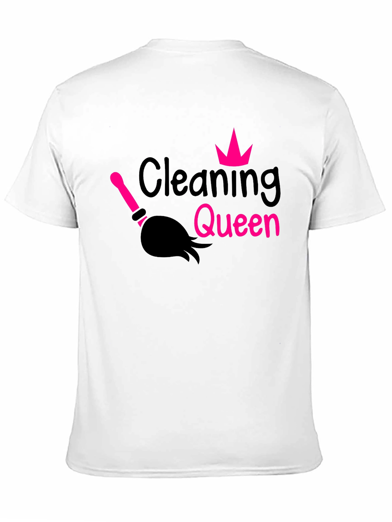 Cleaning Queen Graphic Tee - Black T-Shirt