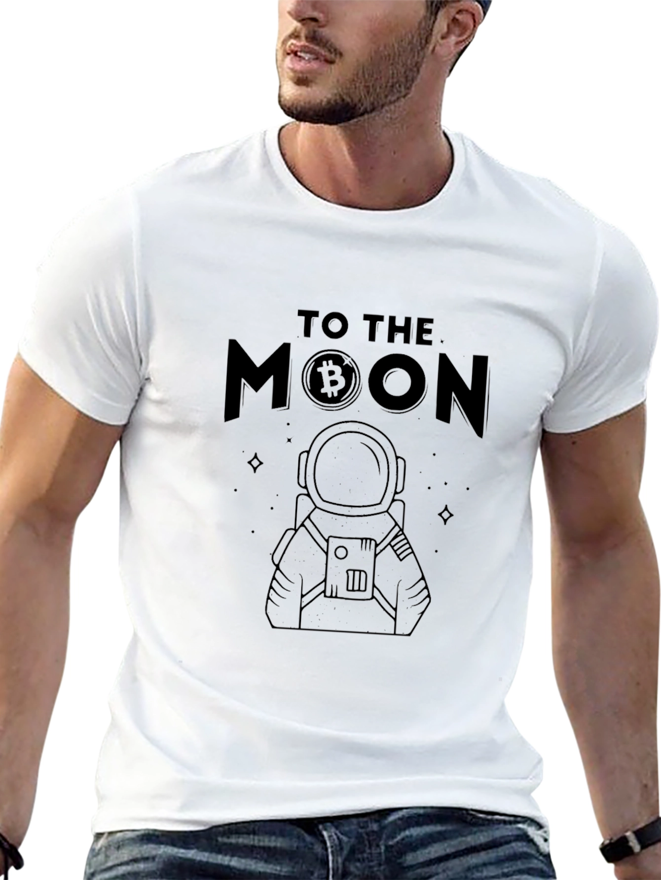To The Moon Crypto Astronaut T-Shirt
