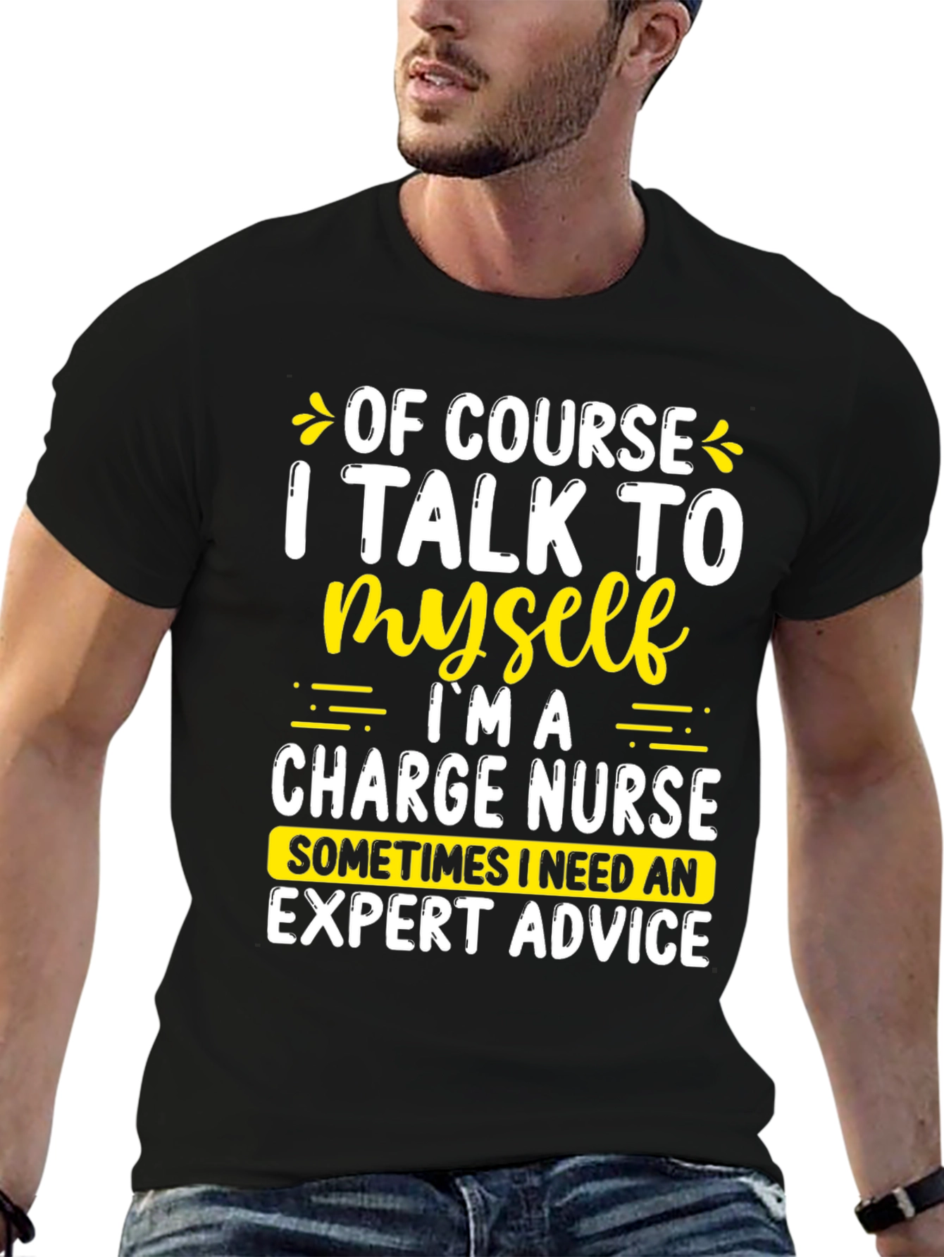 Charge Nurse T-Shirt - Expert Advice Humor