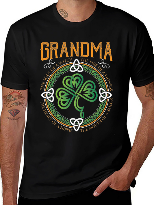 Grandma Lucky Shamrock T-Shirt