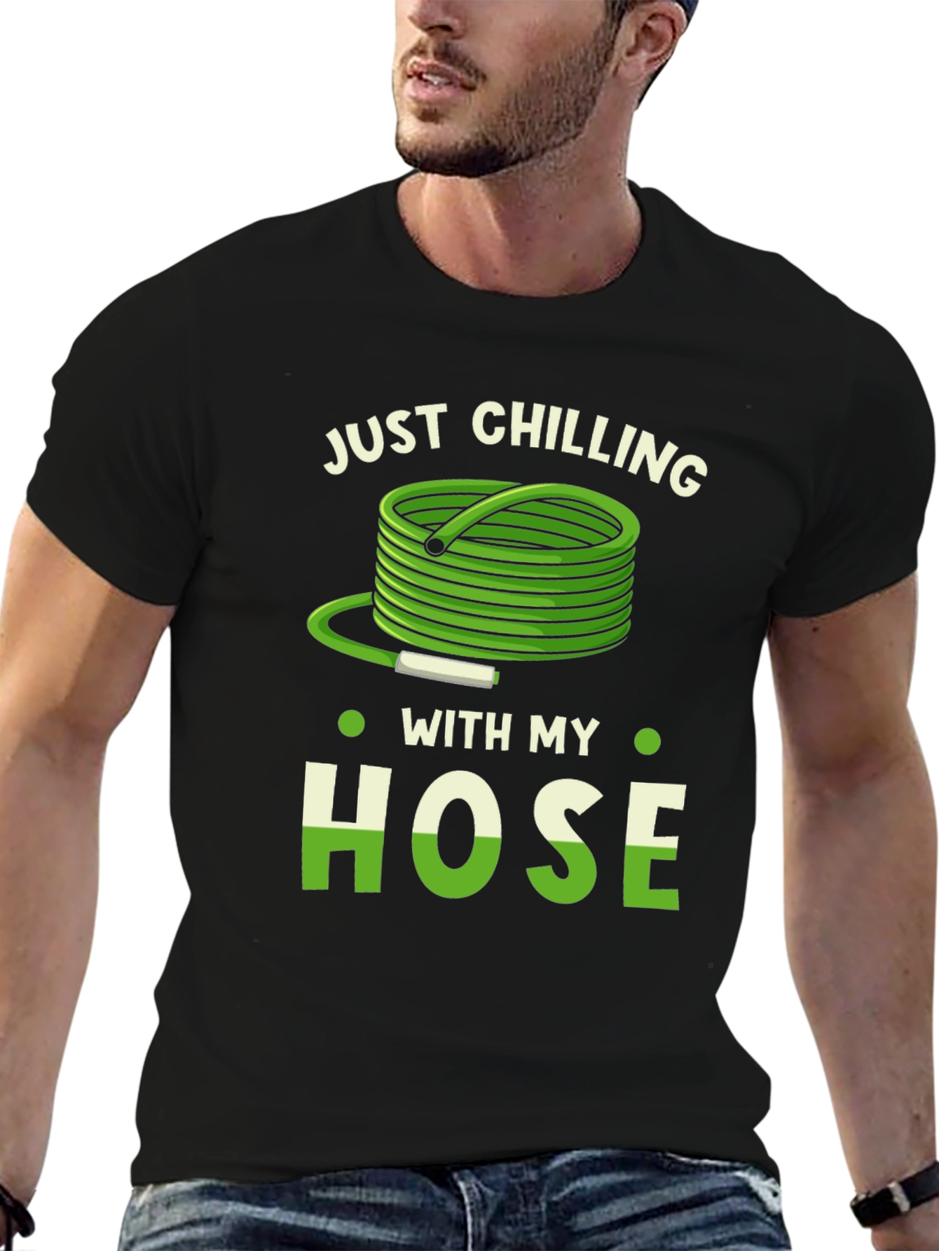 Just Chilling With My Hose T-Shirt